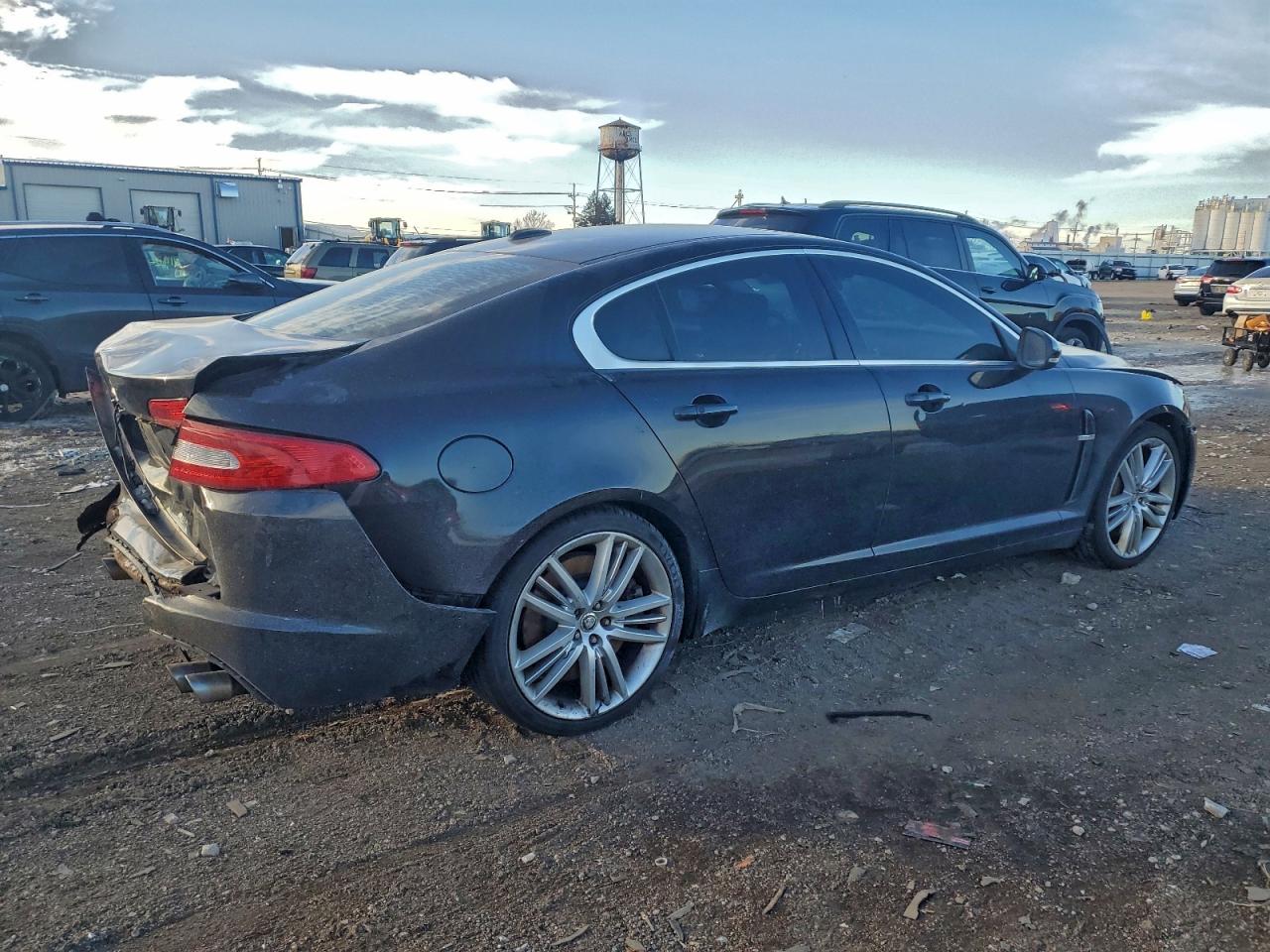 2010 Jaguar Xf Supercharged Black vin: SAJWA0HE0AMR65508