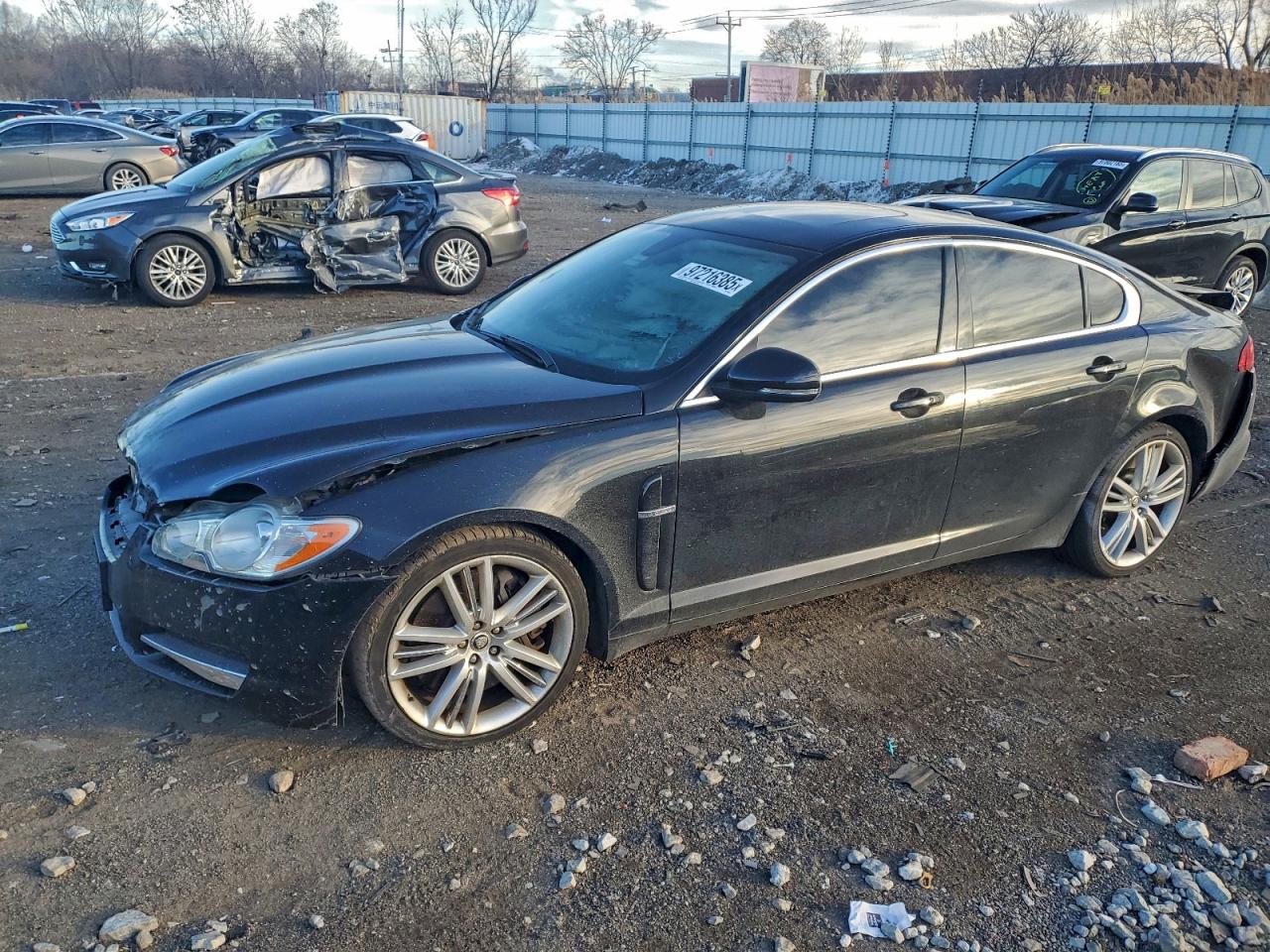 2010 Jaguar Xf Supercharged Black vin: SAJWA0HE0AMR65508