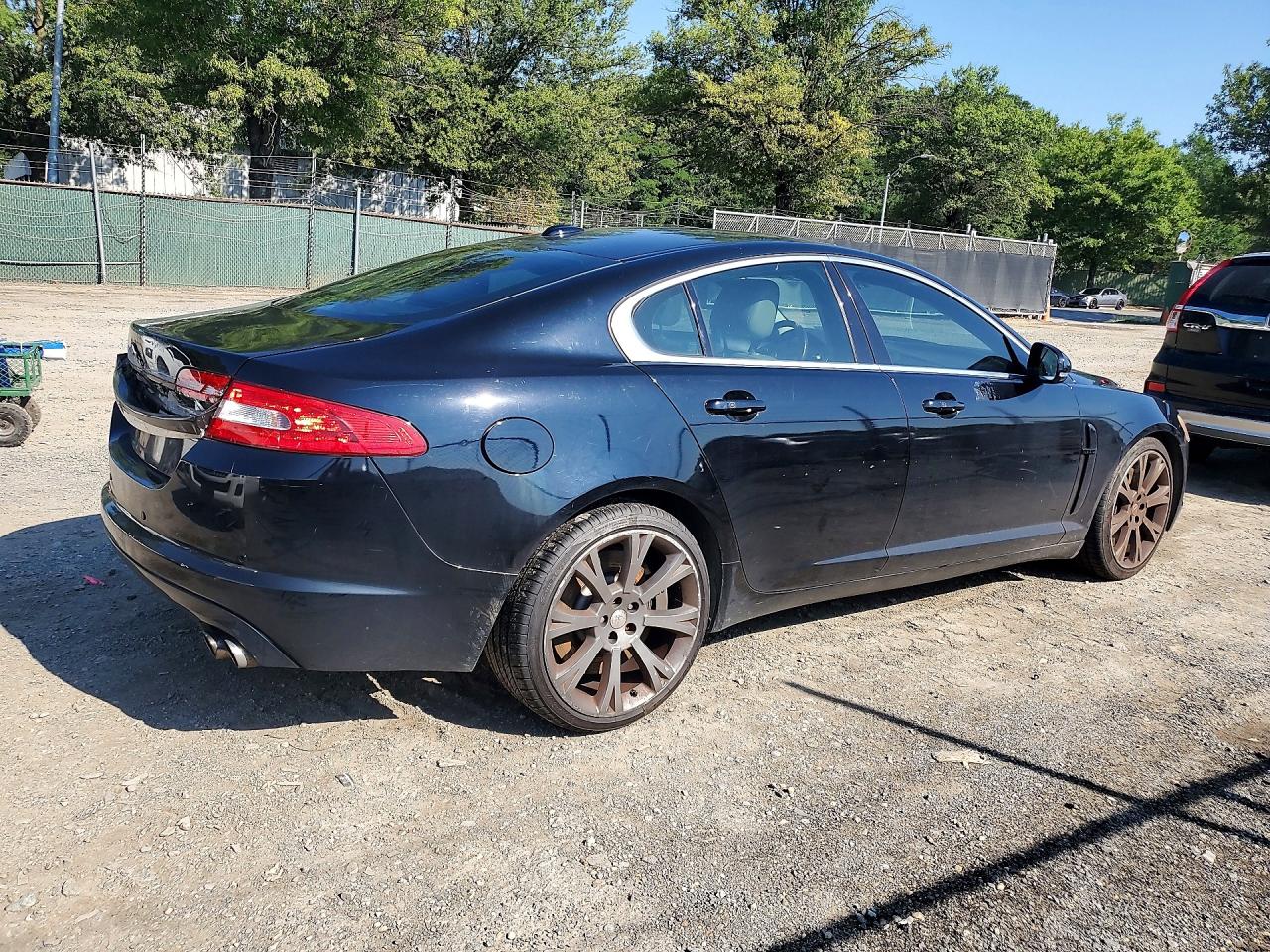 2010 Jaguar Xf Supercharged Black vin: SAJWA0HE0AMR77383