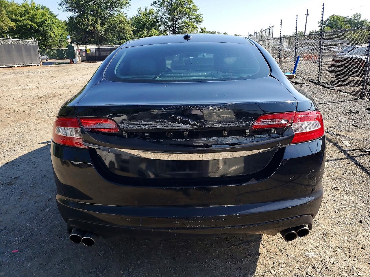 2010 Jaguar Xf Supercharged Black vin: SAJWA0HE0AMR77383