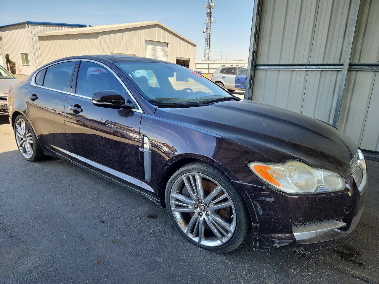 2011 Jaguar Xf Supercharged Burgundy vin: SAJWA0HE0BMR87302