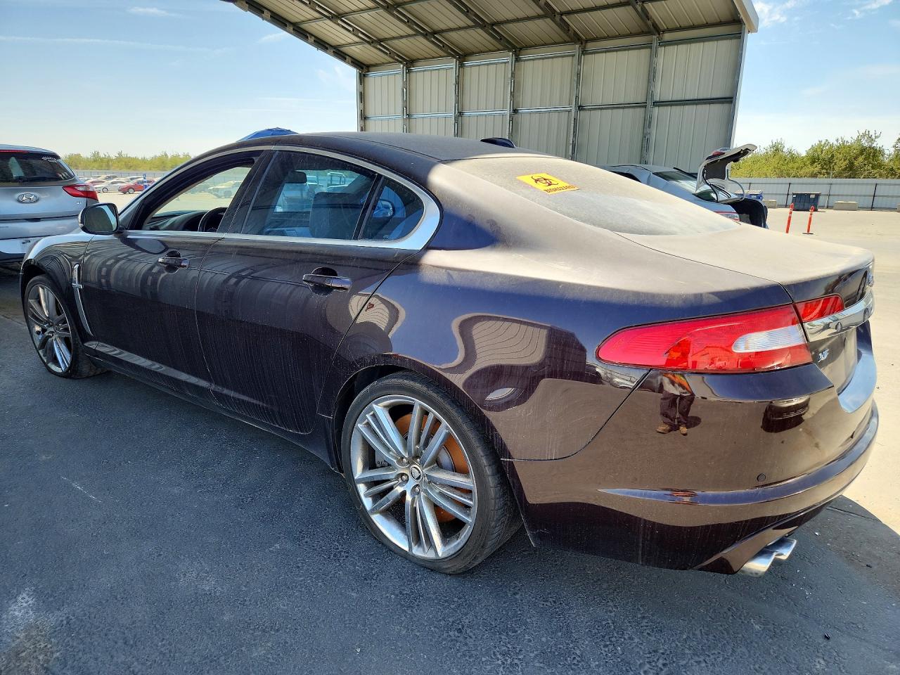 2011 Jaguar Xf Supercharged Burgundy vin: SAJWA0HE0BMR87302