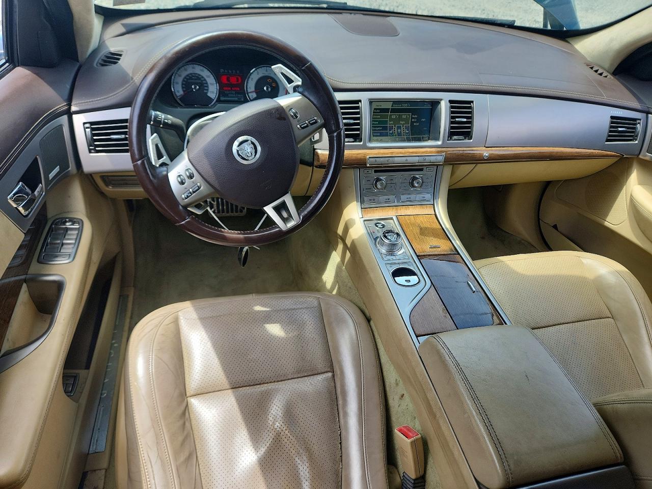 2011 Jaguar Xf Supercharged Green vin: SAJWA0HE3BMS01749