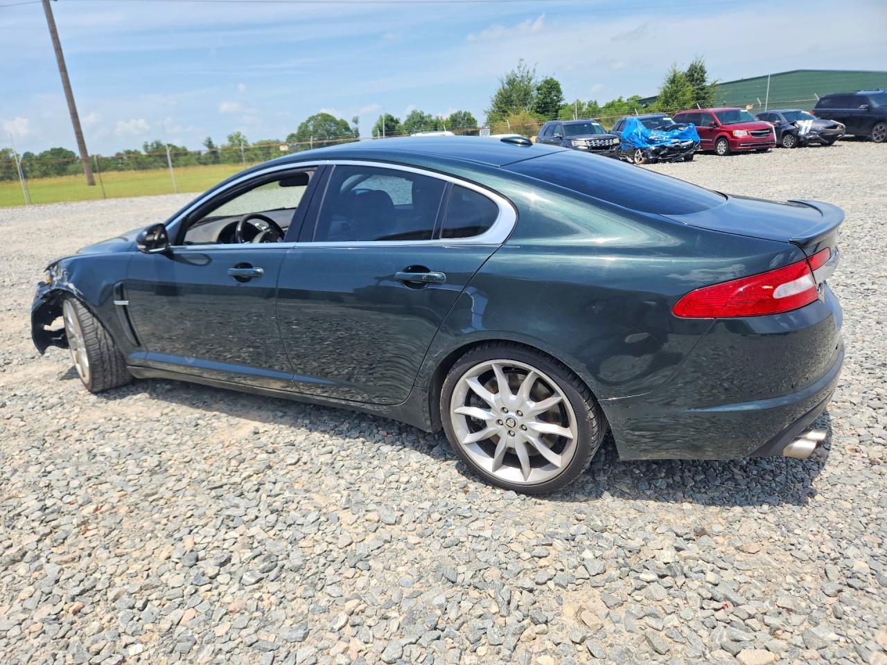 2011 Jaguar Xf Supercharged Green vin: SAJWA0HE3BMS01749