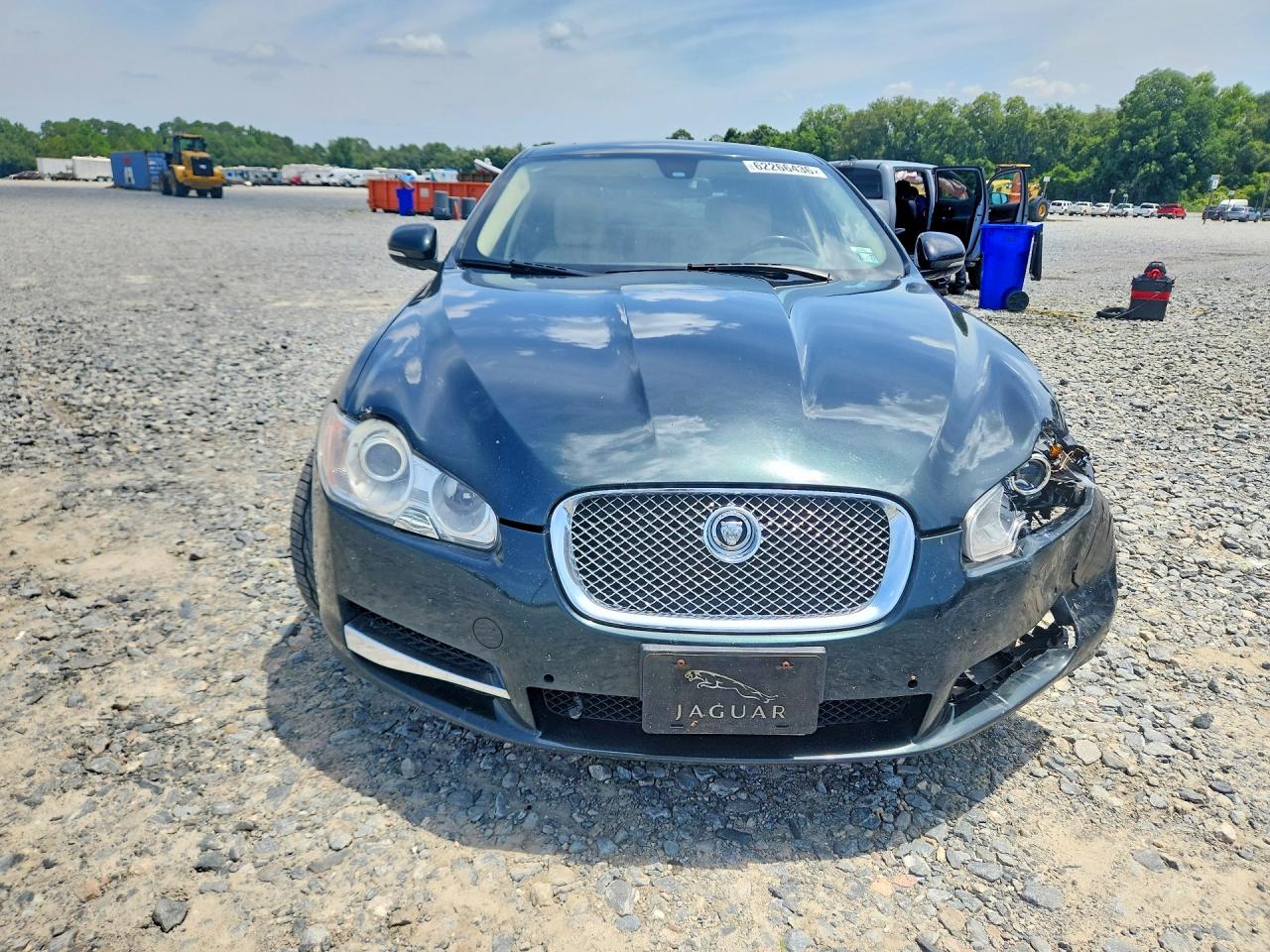 2011 Jaguar Xf Supercharged Green vin: SAJWA0HE3BMS01749