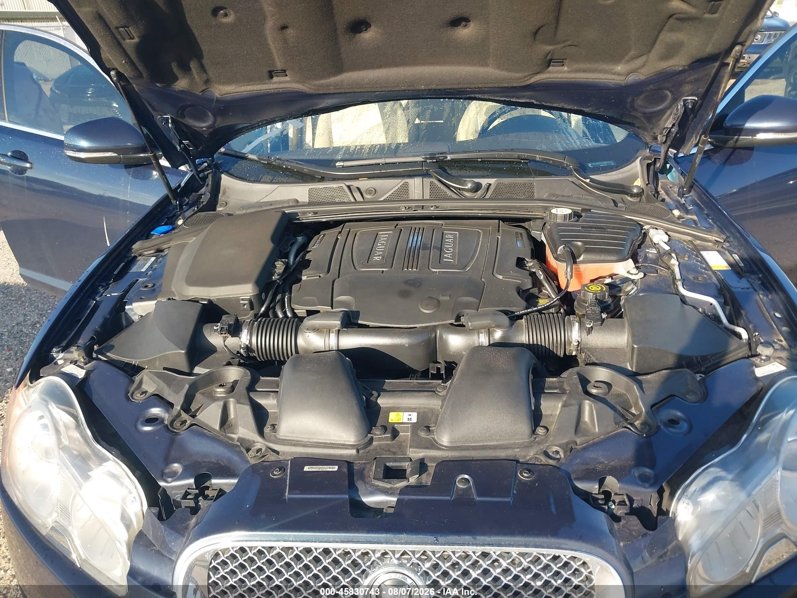 2010 Jaguar Xf Supercharged Dark Blue vin: SAJWA0HE8AMR61819