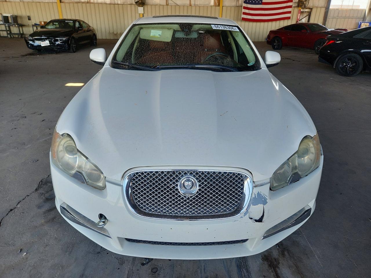 2010 Jaguar Xf Supercharged White vin: SAJWA0HE8AMR65207