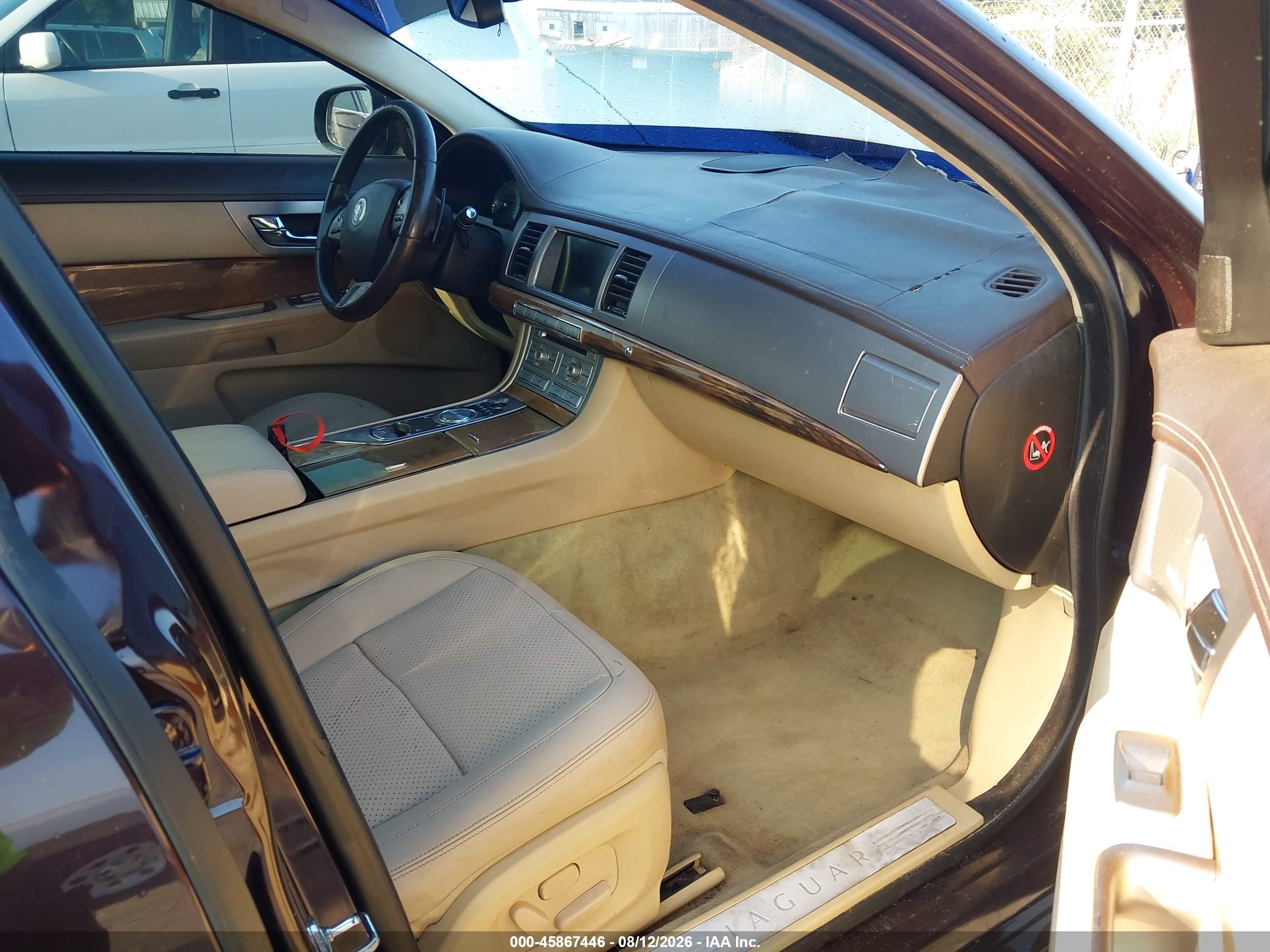 2011 Jaguar Xf Supercharged Brown vin: SAJWA0HE8BMR99763
