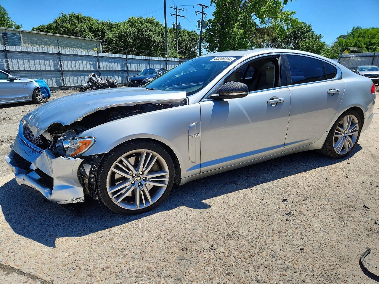 2011 Jaguar Xf Supercharged Silver vin: SAJWA0HE9BMR82051