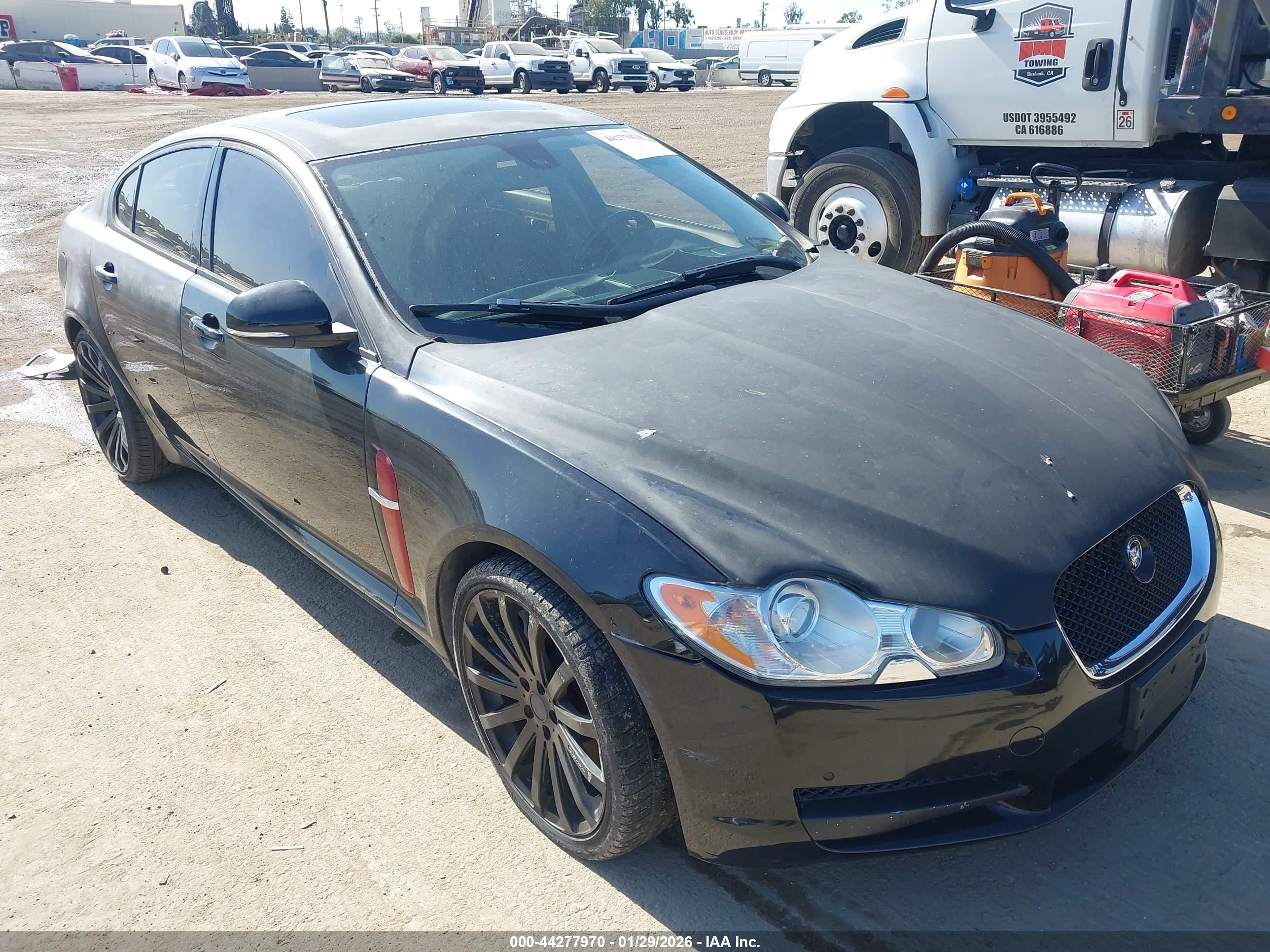 2010 Jaguar Xf Supercharged Black vin: SAJWA0HEXAMR77665