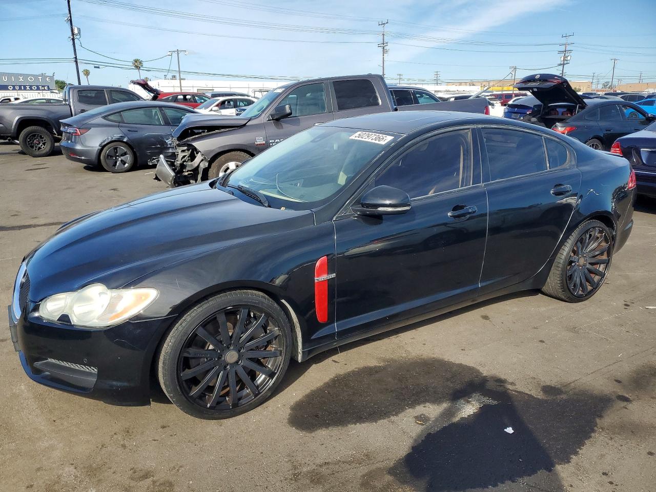 2010 Jaguar Xf Supercharged Black vin: SAJWA0HEXAMR77665