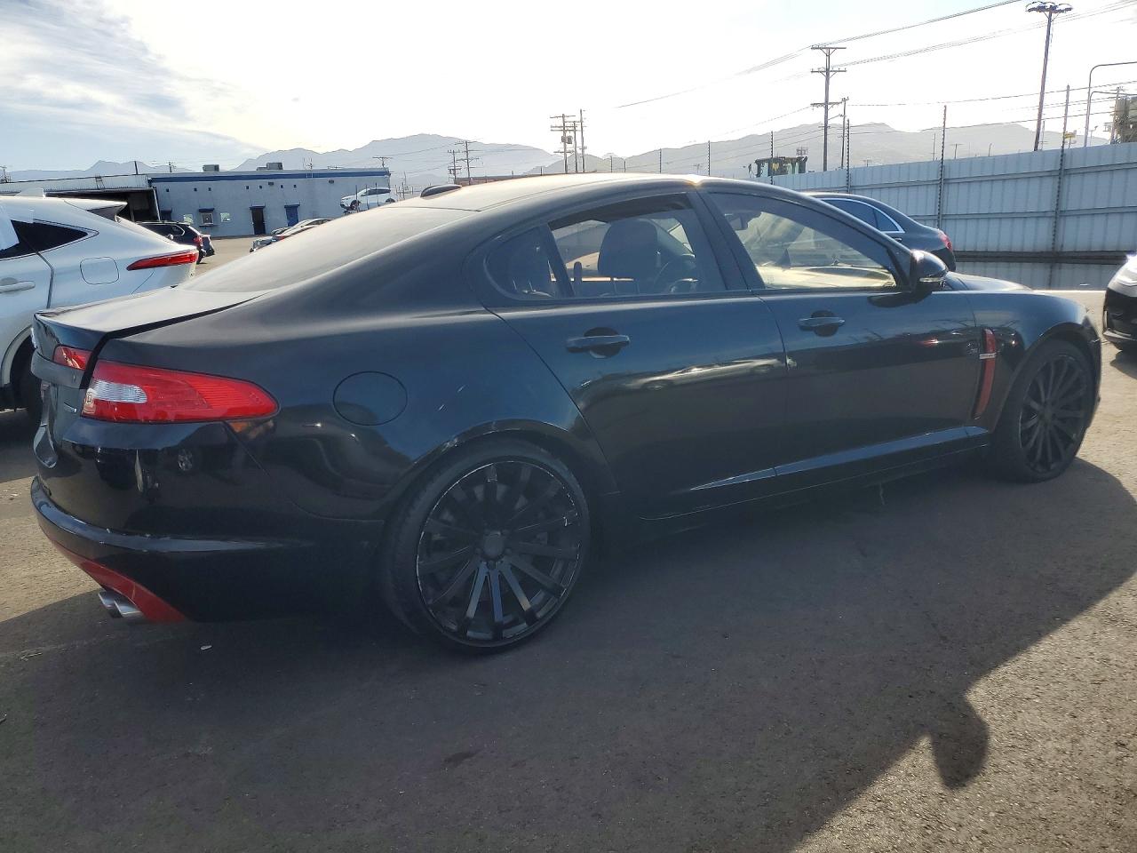 2010 Jaguar Xf Supercharged Black vin: SAJWA0HEXAMR77665