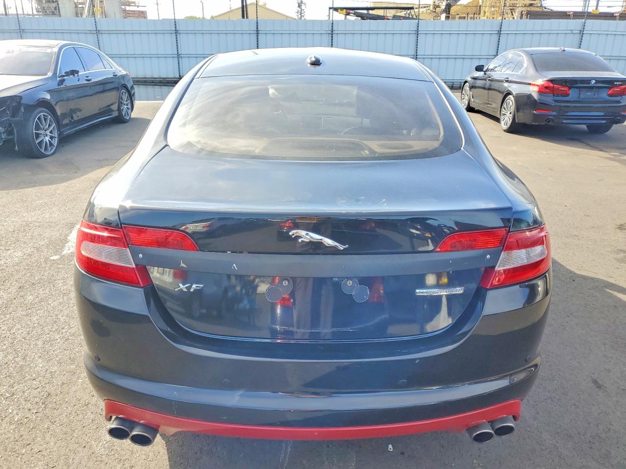 2010 Jaguar Xf Supercharged Black vin: SAJWA0HEXAMR77665