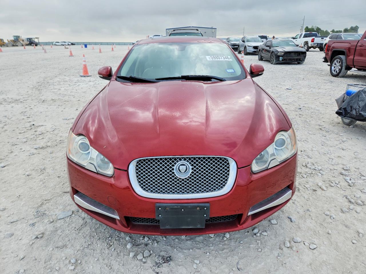 2010 Jaguar Xf Supercharged Maroon vin: SAJWA0HEXAMR77701