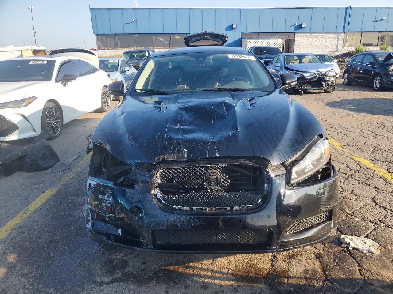 2015 Jaguar Xf Supercharged Black vin: SAJWA0HP2FMU46906