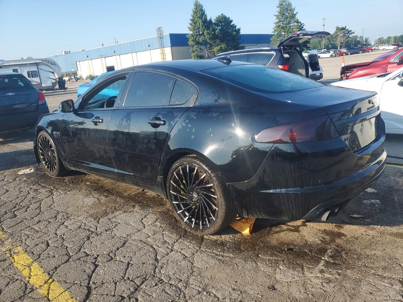2015 Jaguar Xf Supercharged Black vin: SAJWA0HP2FMU46906