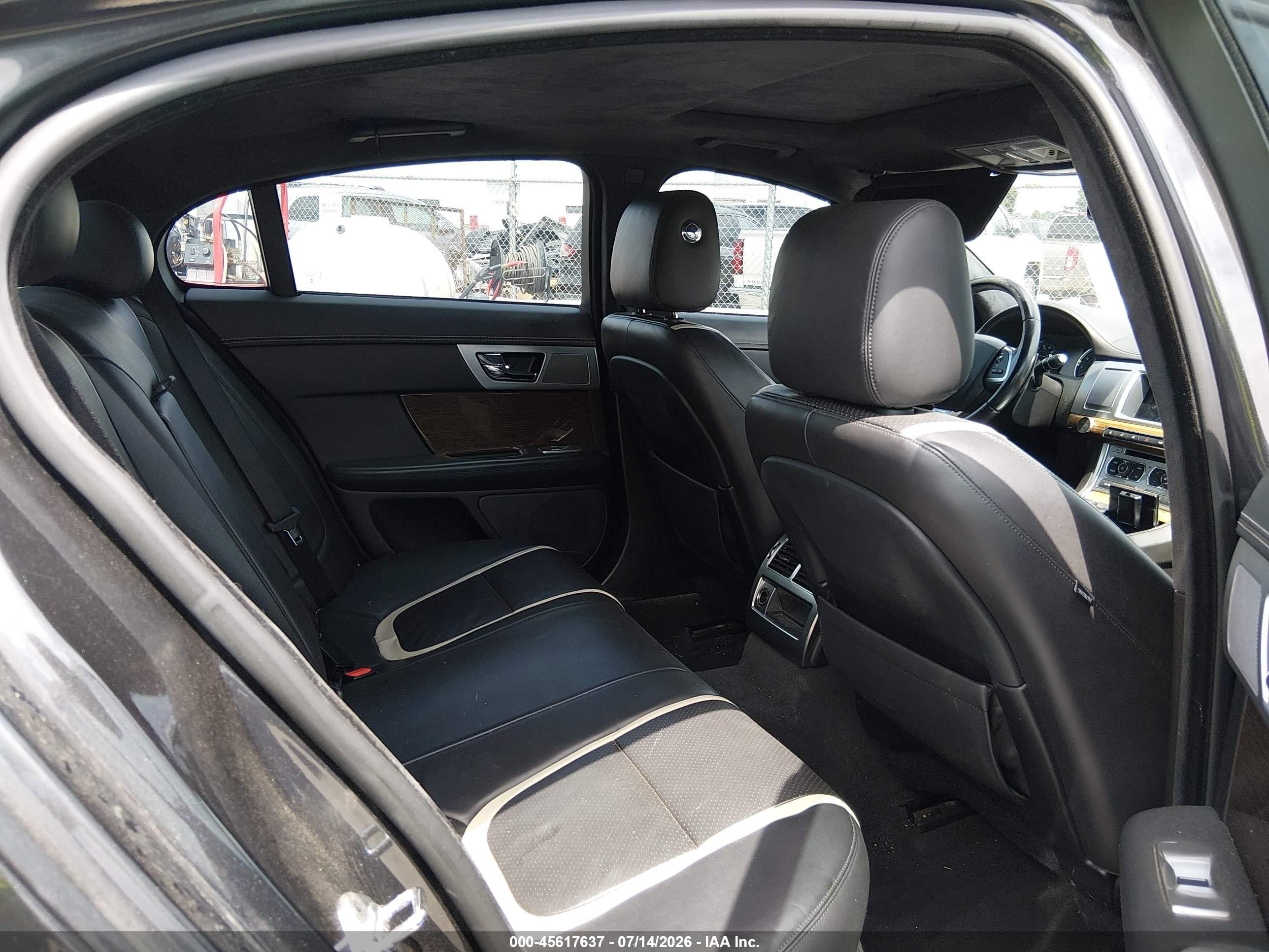 2015 Jaguar Xf 5.0l Supercharged Black vin: SAJWA0HP3FMU75217