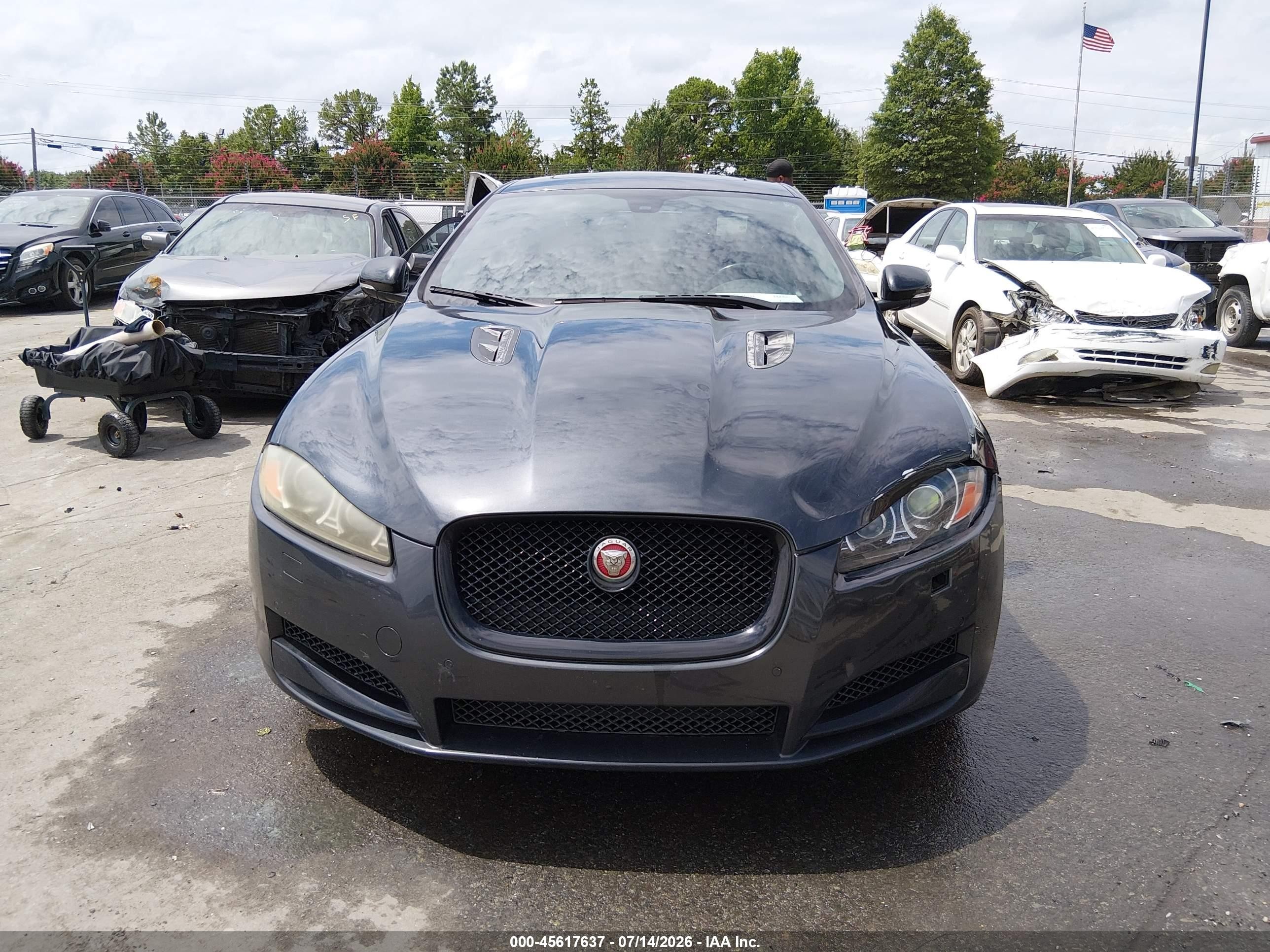 2015 Jaguar Xf 5.0l Supercharged Black vin: SAJWA0HP3FMU75217