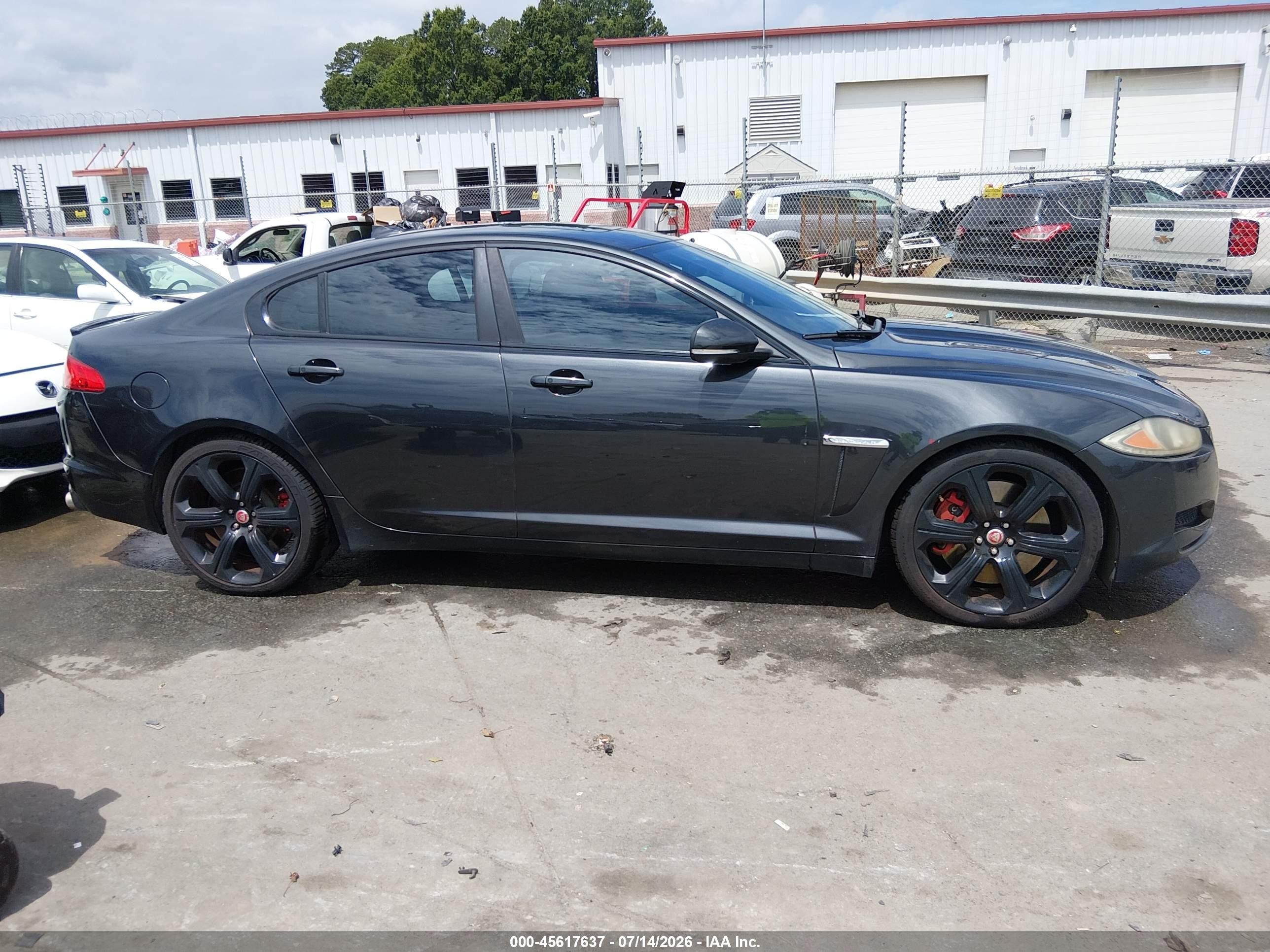 2015 Jaguar Xf 5.0l Supercharged Black vin: SAJWA0HP3FMU75217