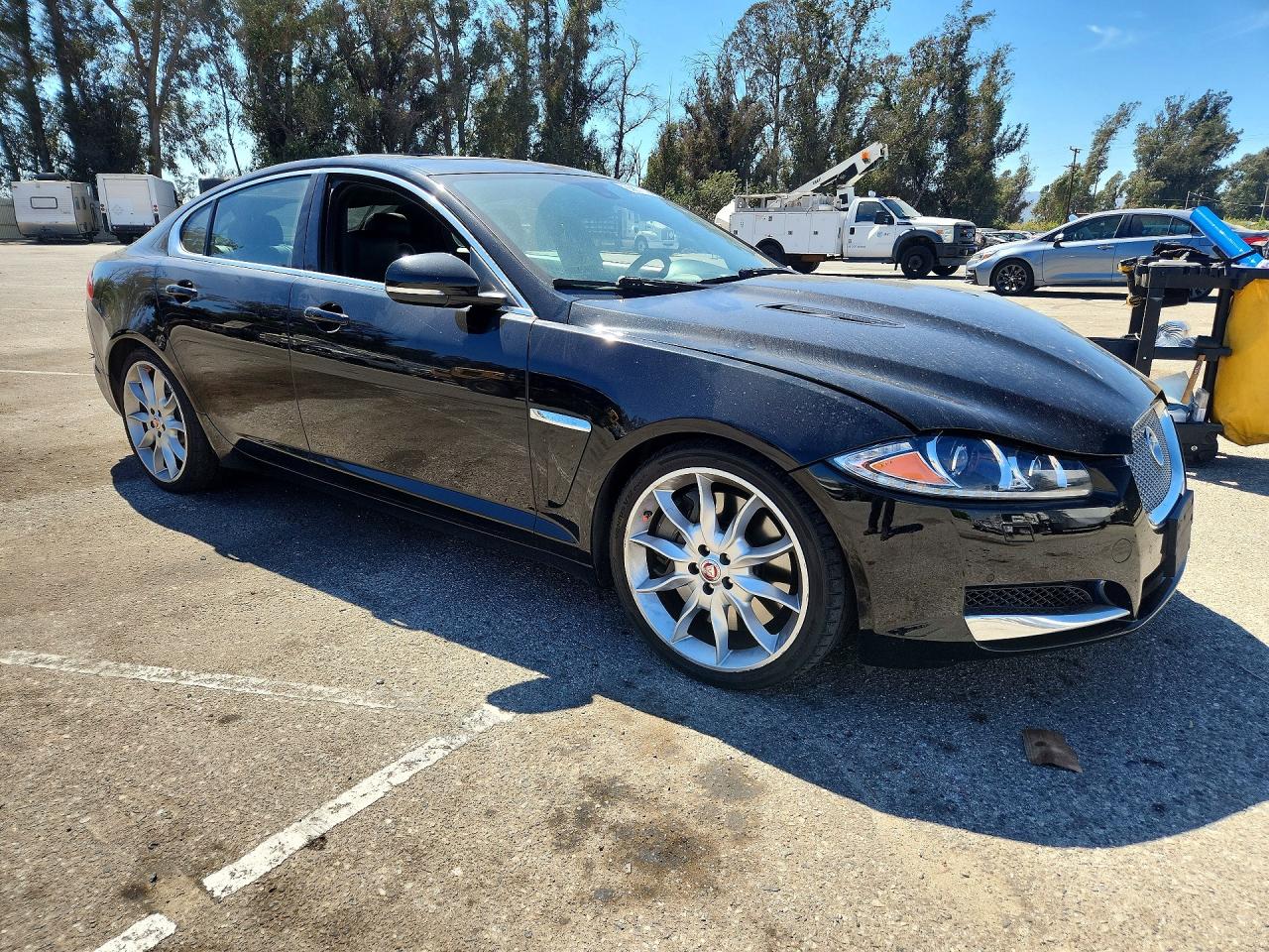 2015 Jaguar Xf Supercharged Black vin: SAJWA0HP8FMU52371