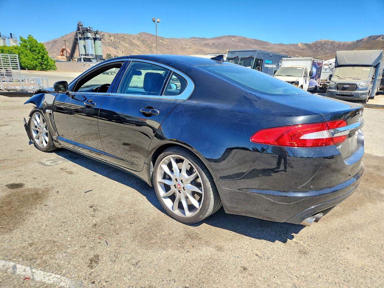 2015 Jaguar Xf Supercharged Black vin: SAJWA0HP8FMU52371