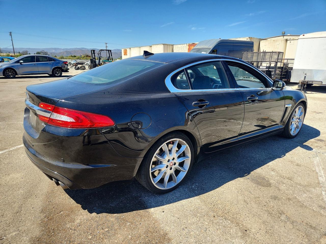 2015 Jaguar Xf Supercharged Black vin: SAJWA0HP8FMU52371
