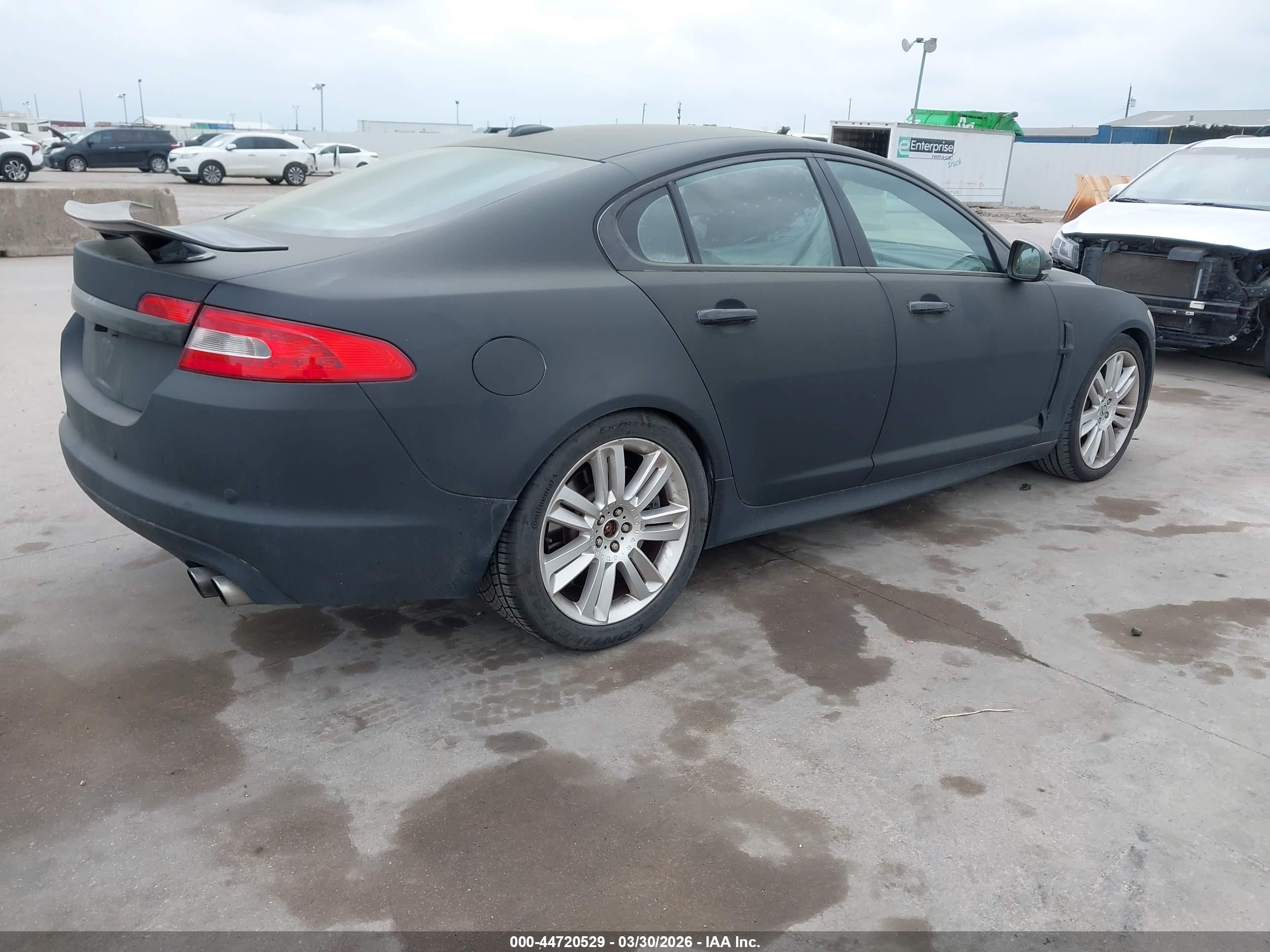 2010 Jaguar Xf Xfr Black vin: SAJWA0JC6AMR75470
