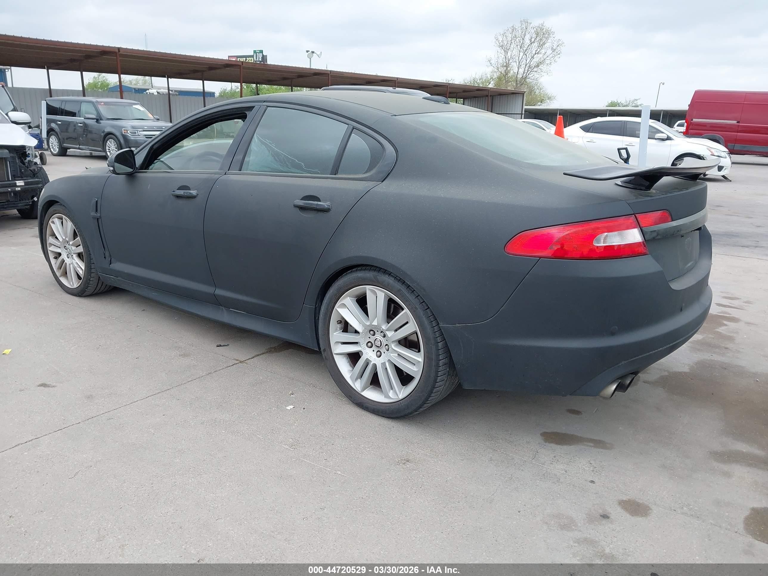 2010 Jaguar Xf Xfr Black vin: SAJWA0JC6AMR75470