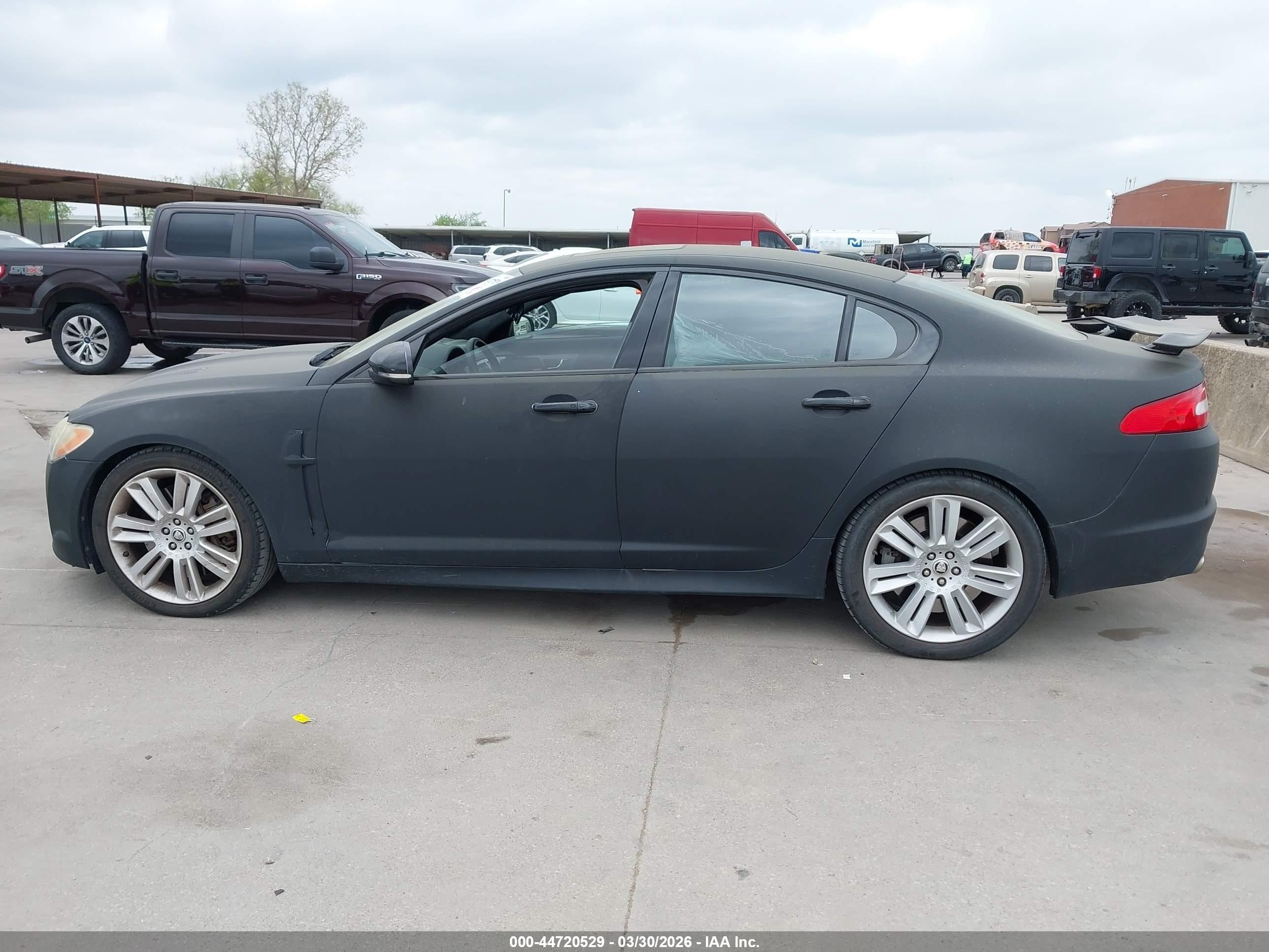 2010 Jaguar Xf Xfr Black vin: SAJWA0JC6AMR75470