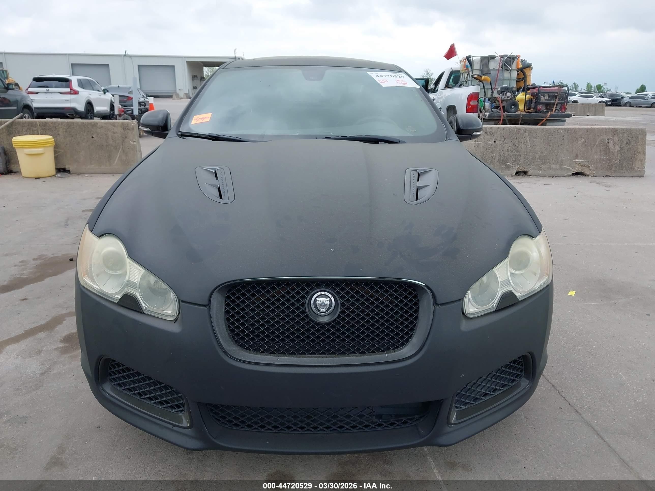 2010 Jaguar Xf Xfr Black vin: SAJWA0JC6AMR75470