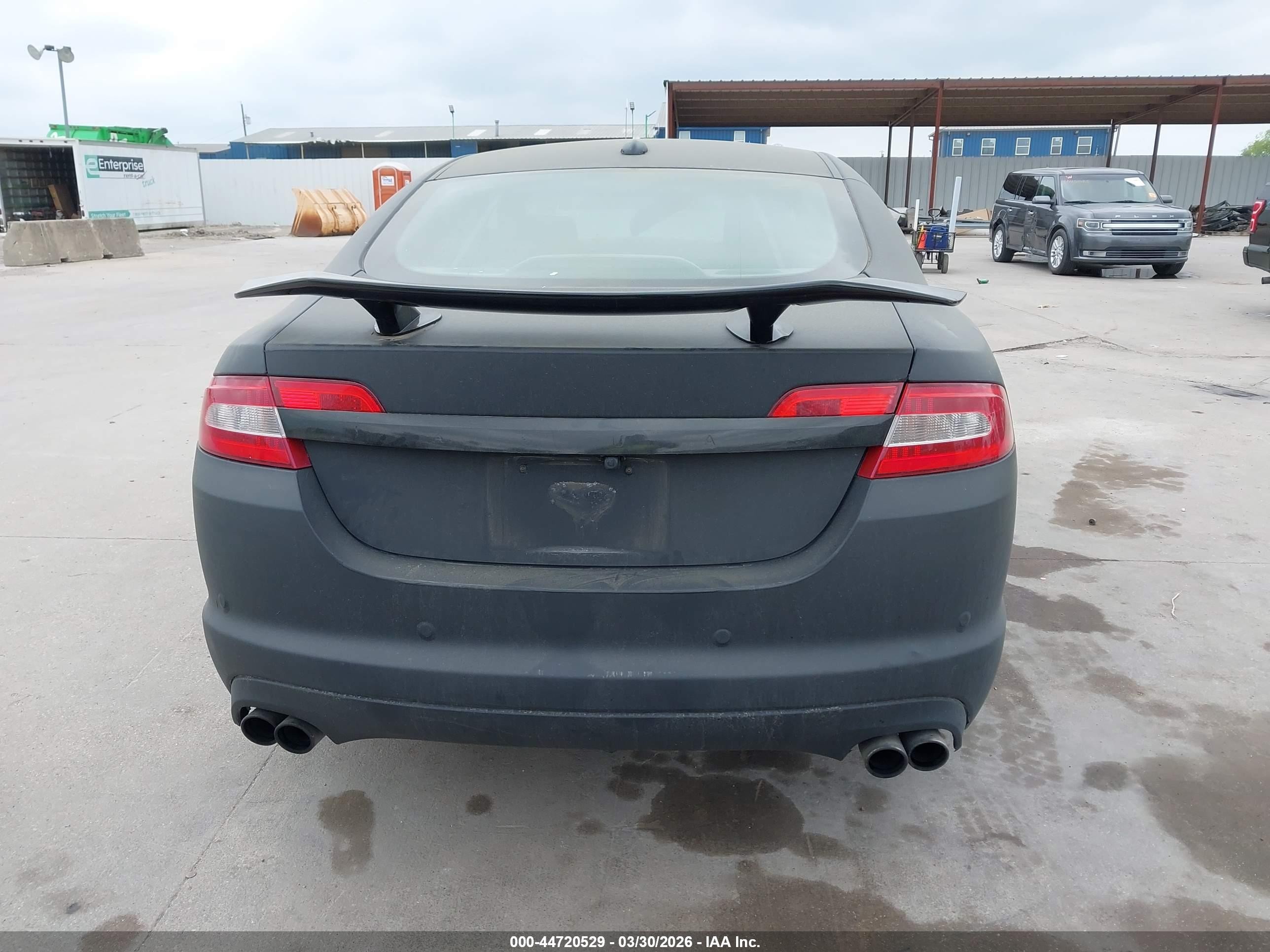 2010 Jaguar Xf Xfr Black vin: SAJWA0JC6AMR75470