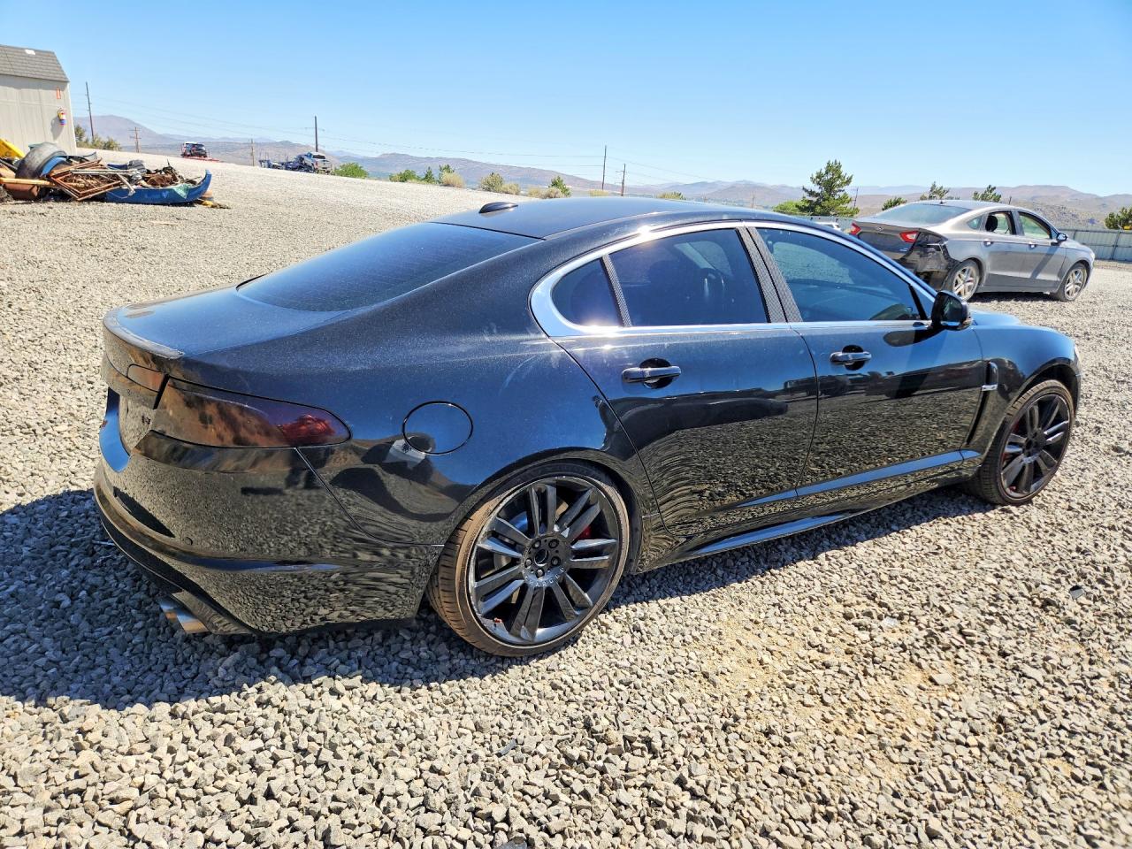 2010 Jaguar Xf R Black vin: SAJWA0JC7AMR63778