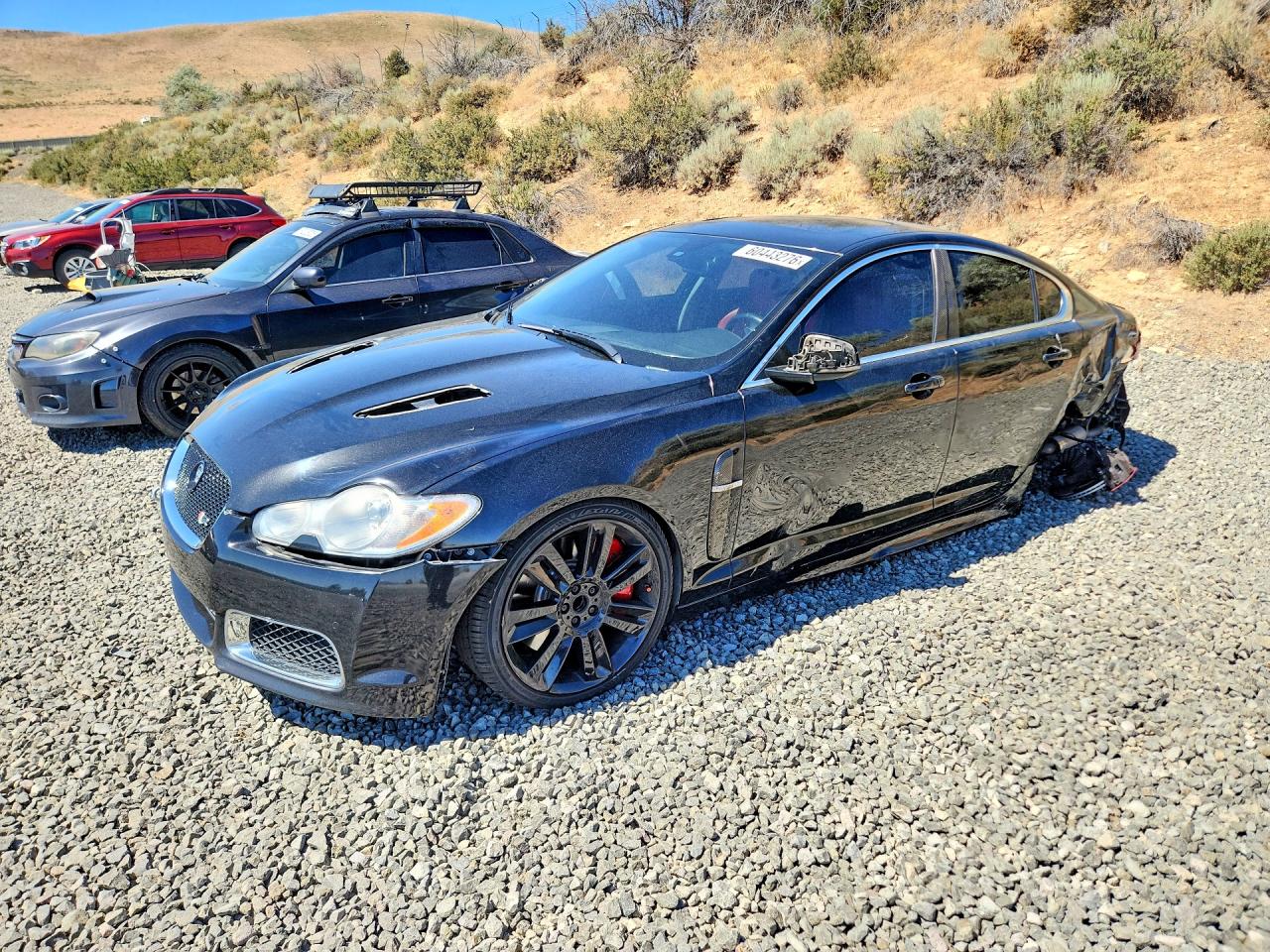 2010 Jaguar Xf R Black vin: SAJWA0JC7AMR63778
