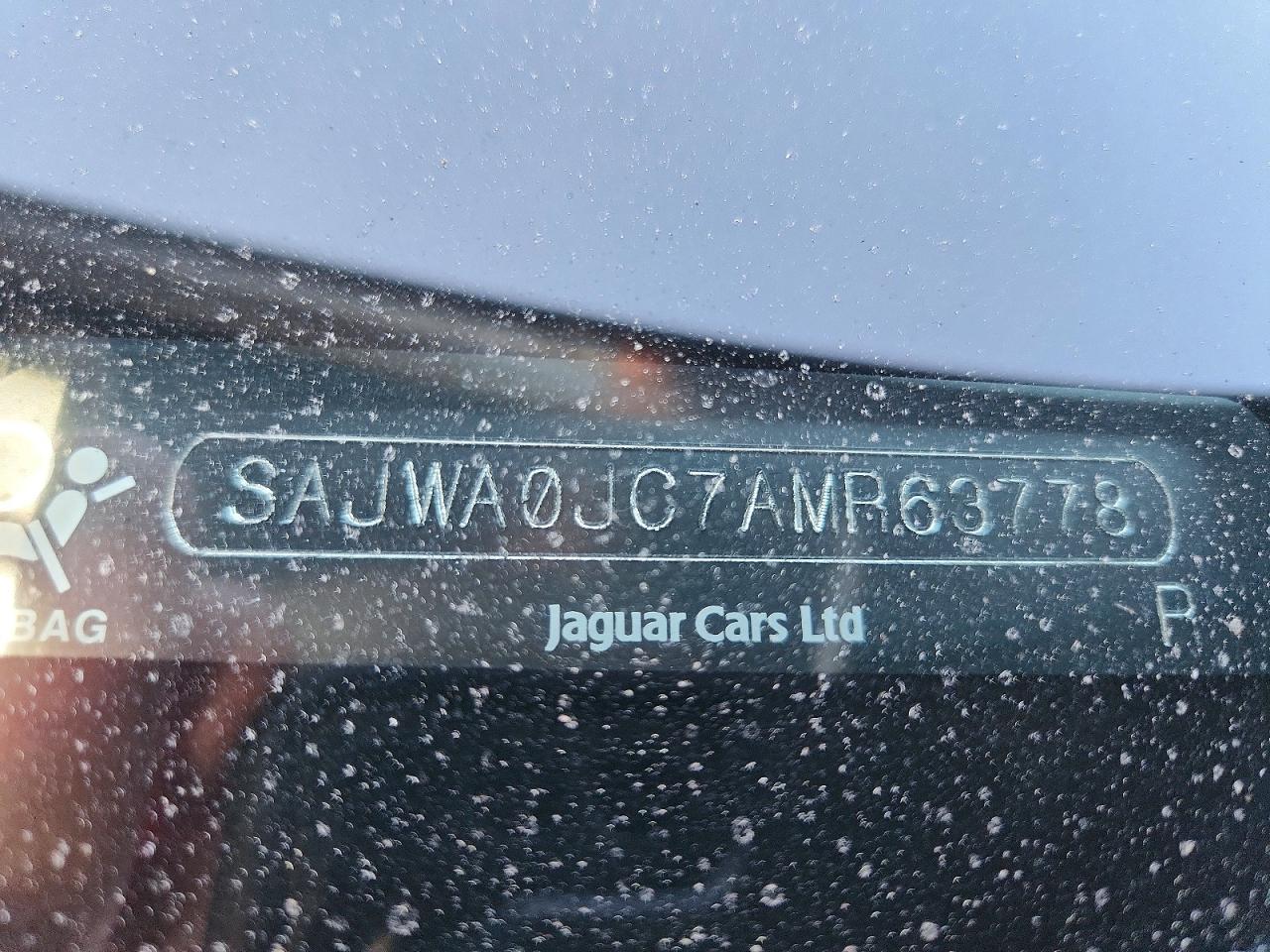 2010 Jaguar Xf R Black vin: SAJWA0JC7AMR63778