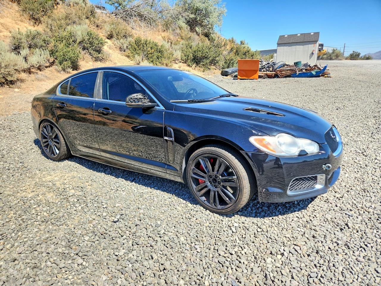 2010 Jaguar Xf R Black vin: SAJWA0JC7AMR63778