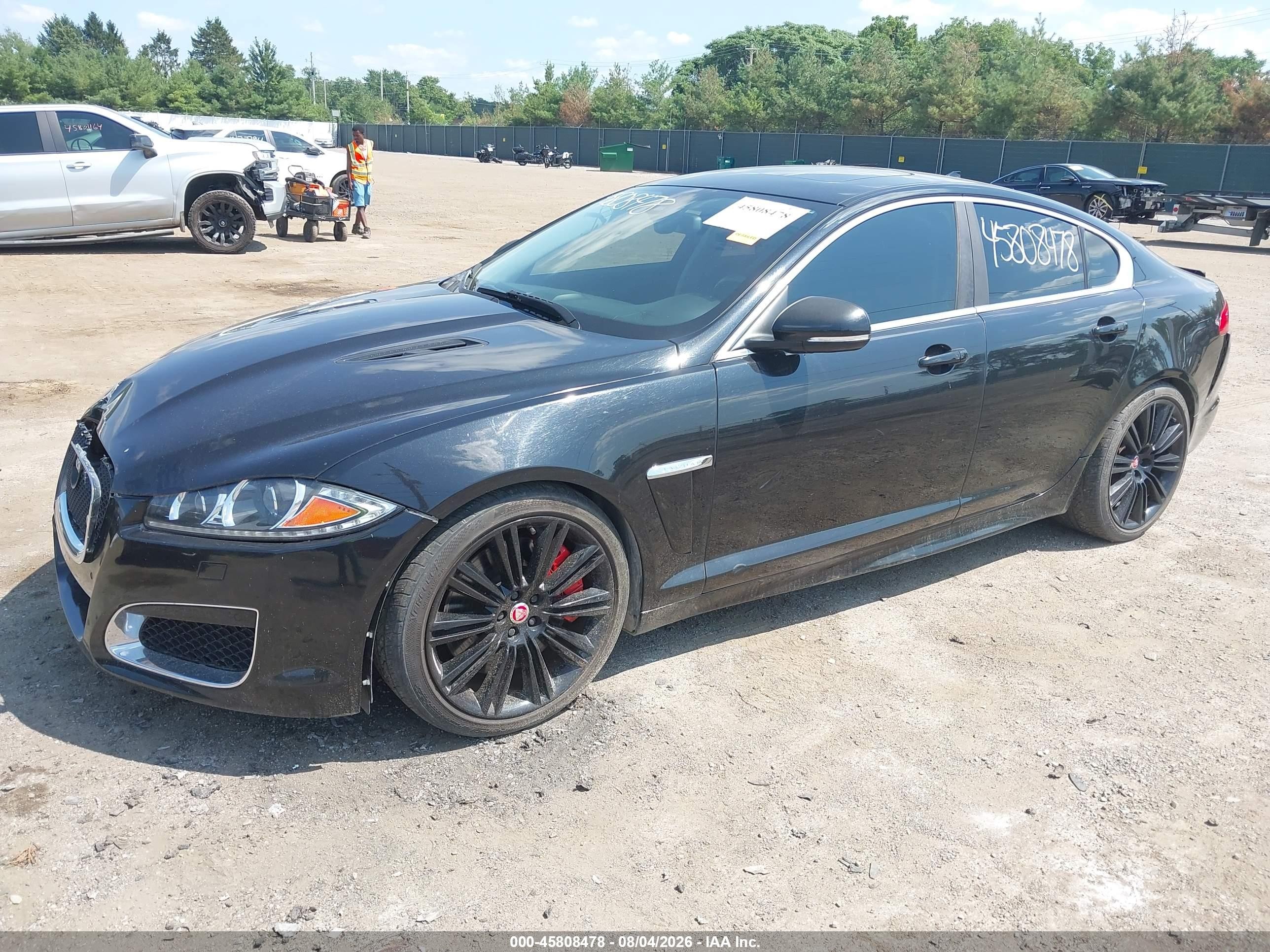 2015 Jaguar Xf Xfr Black vin: SAJWA0JH2FMU73509