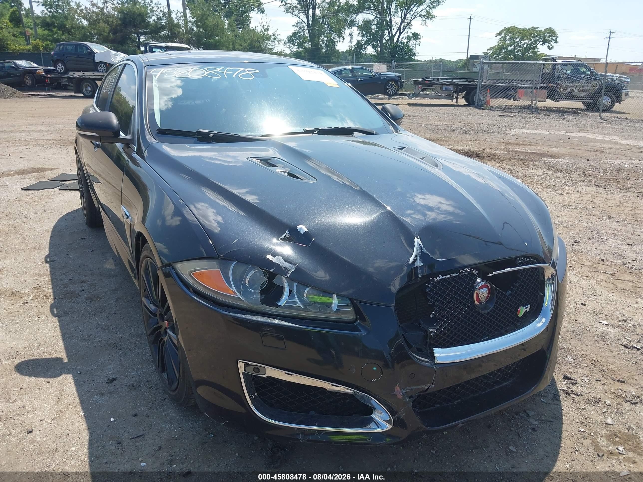 2015 Jaguar Xf Xfr Black vin: SAJWA0JH2FMU73509