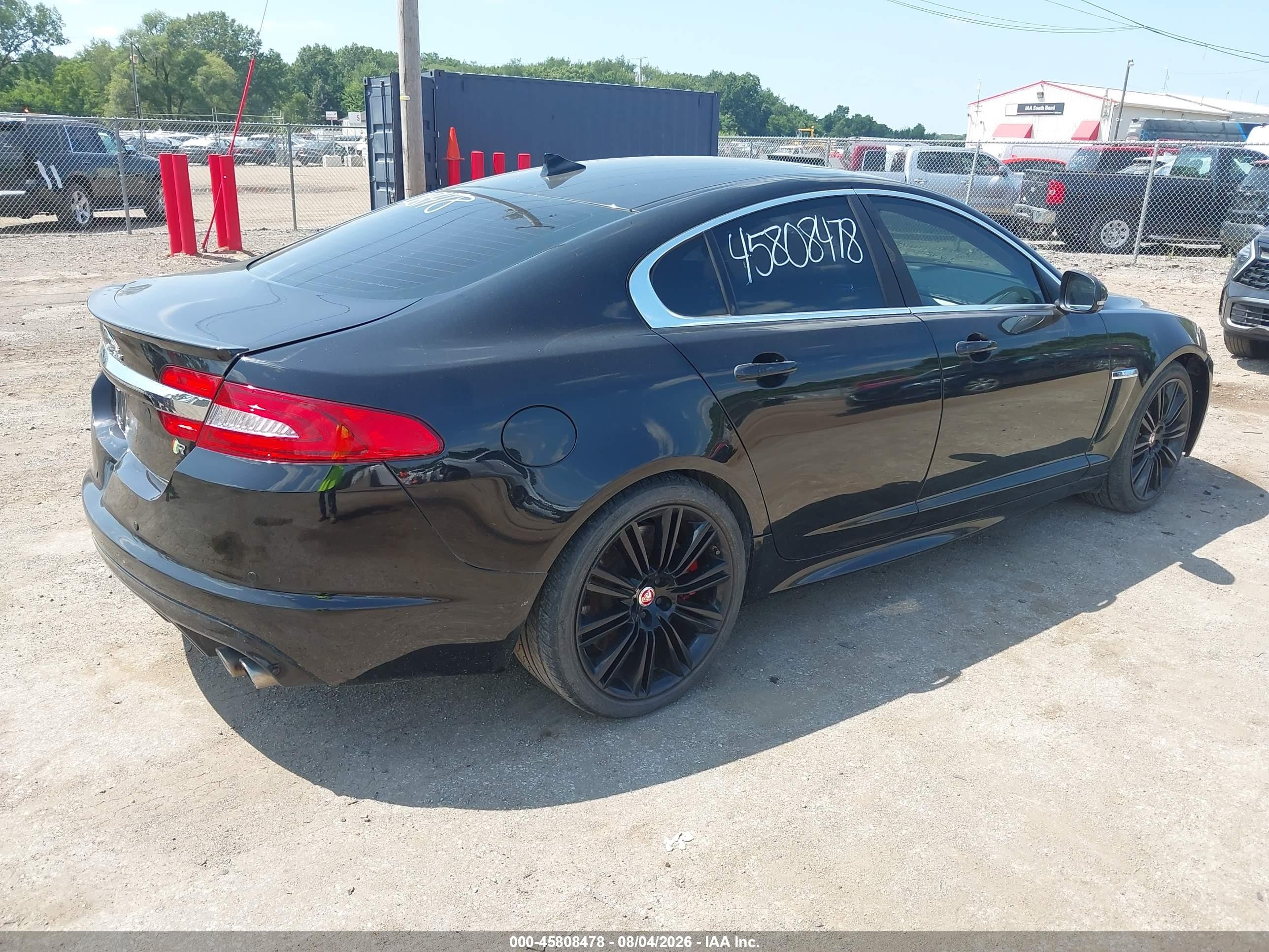 2015 Jaguar Xf Xfr Black vin: SAJWA0JH2FMU73509