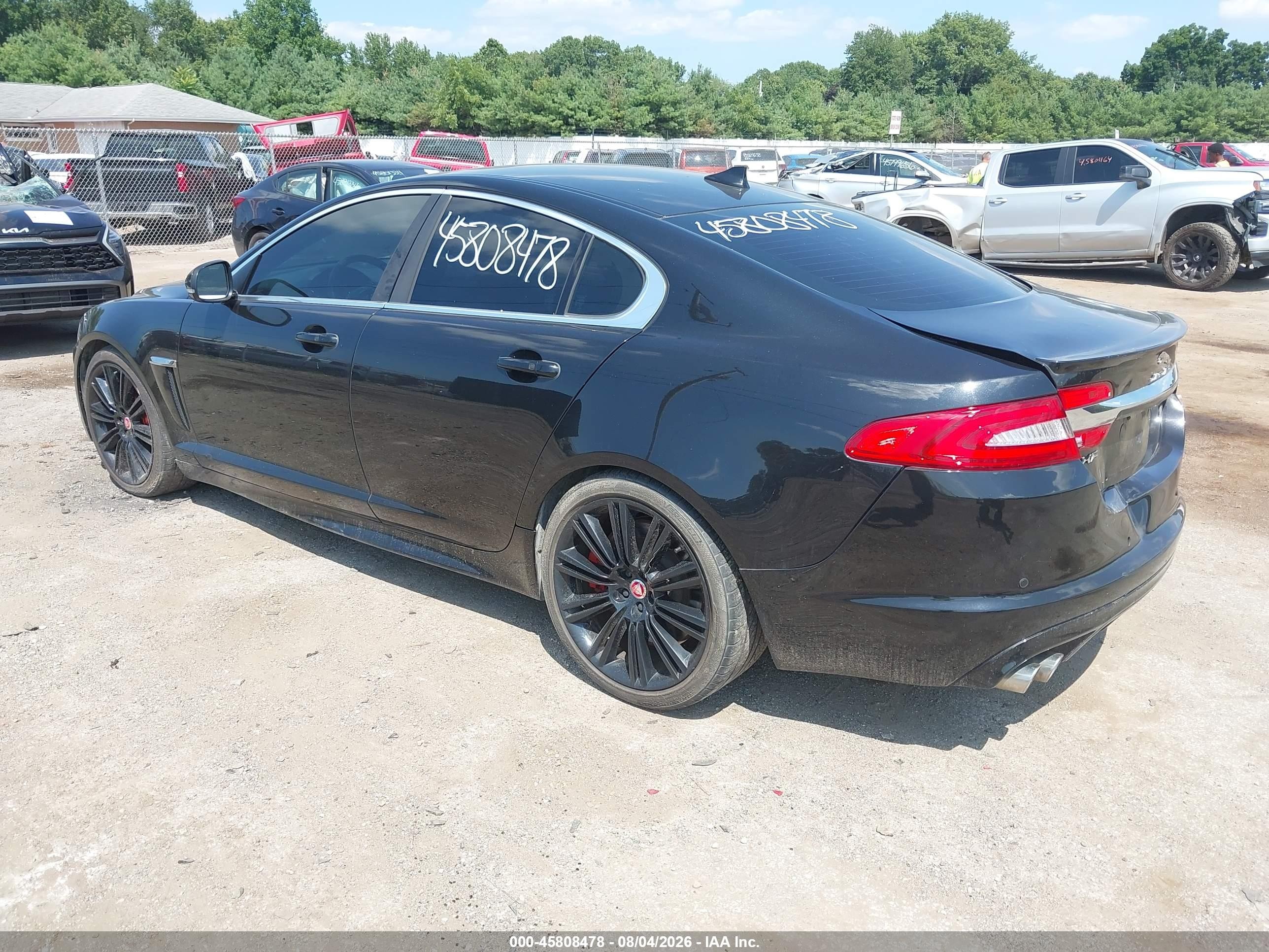 2015 Jaguar Xf Xfr Black vin: SAJWA0JH2FMU73509