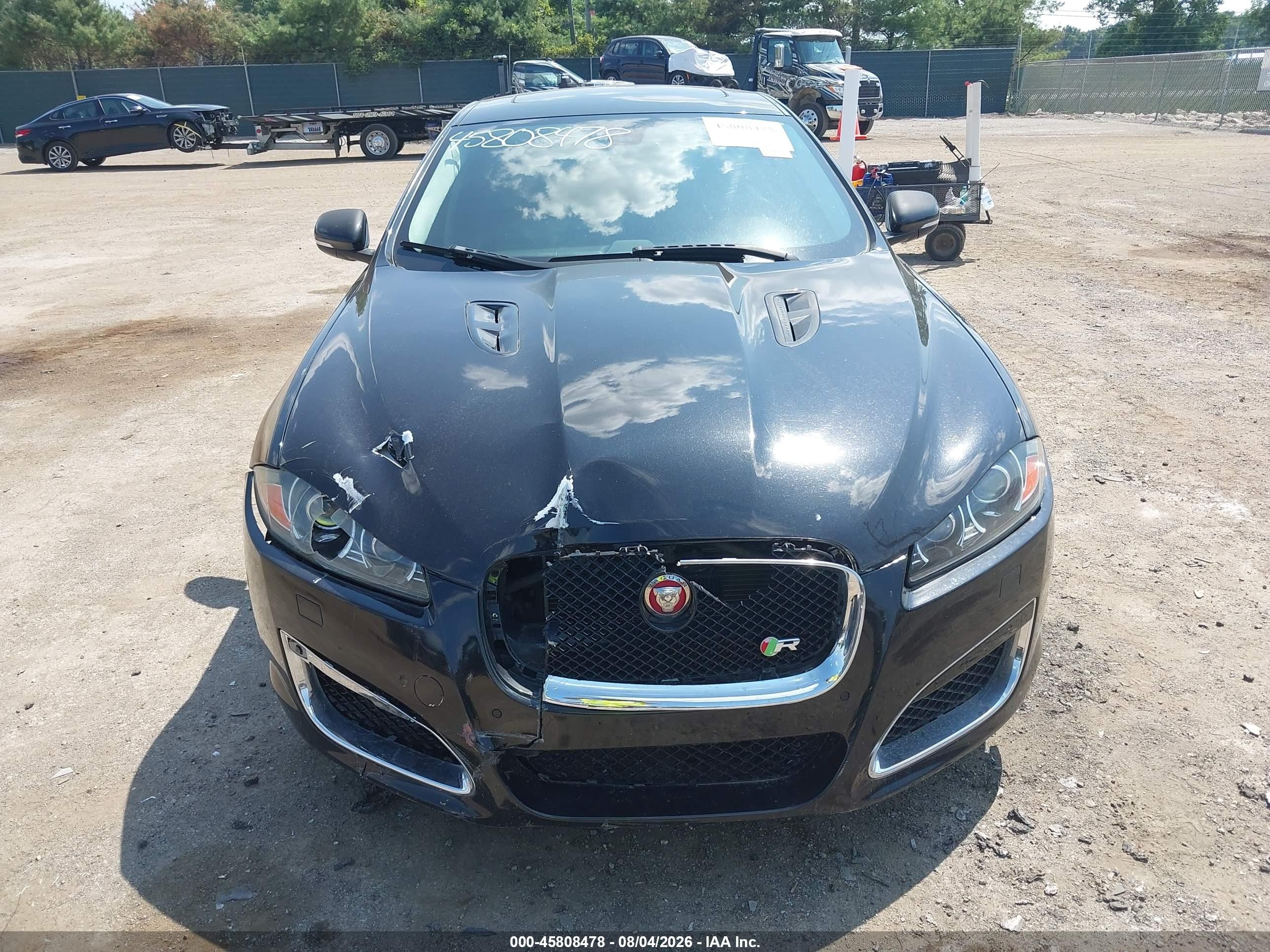 2015 Jaguar Xf Xfr Black vin: SAJWA0JH2FMU73509