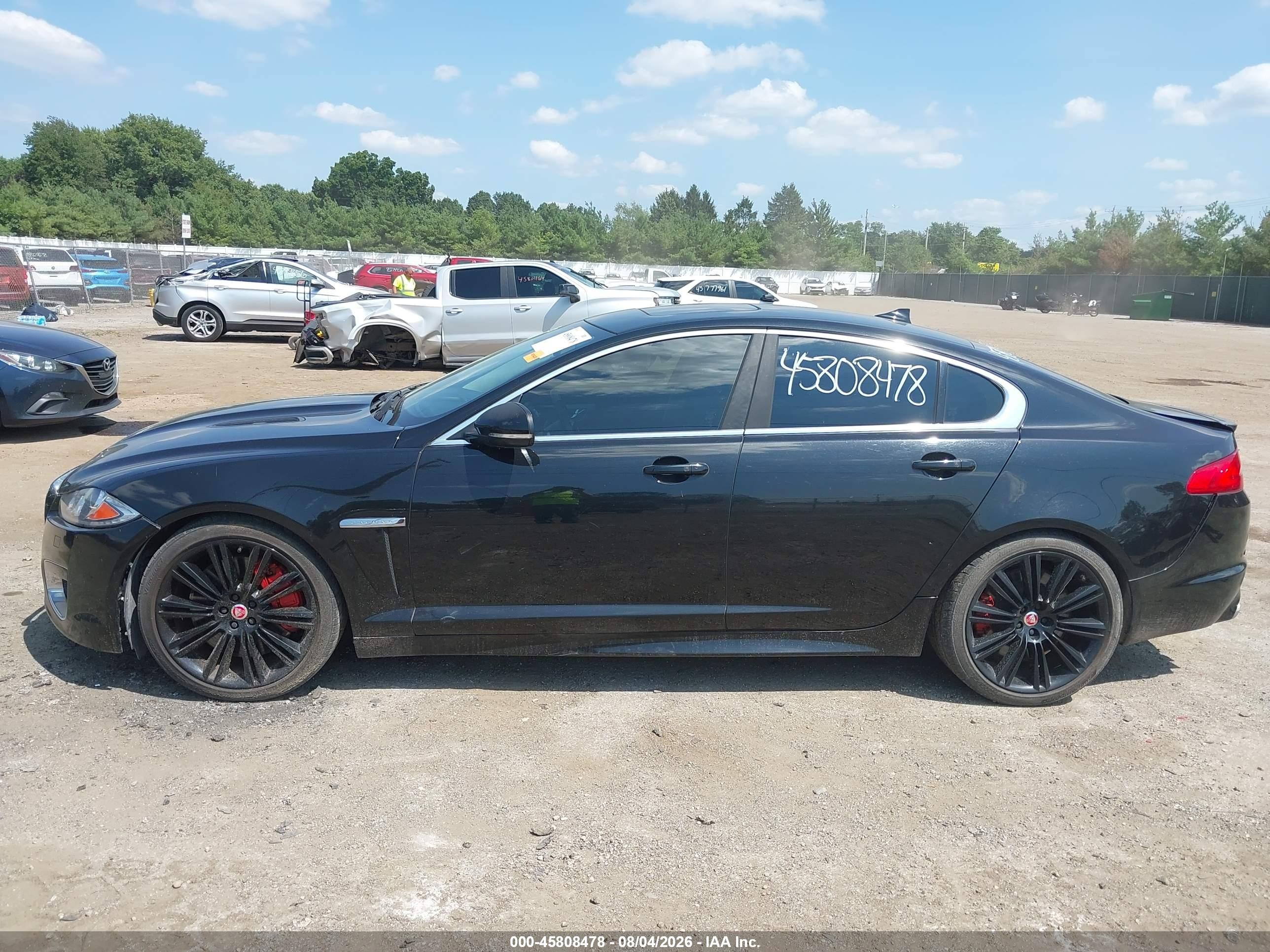 2015 Jaguar Xf Xfr Black vin: SAJWA0JH2FMU73509
