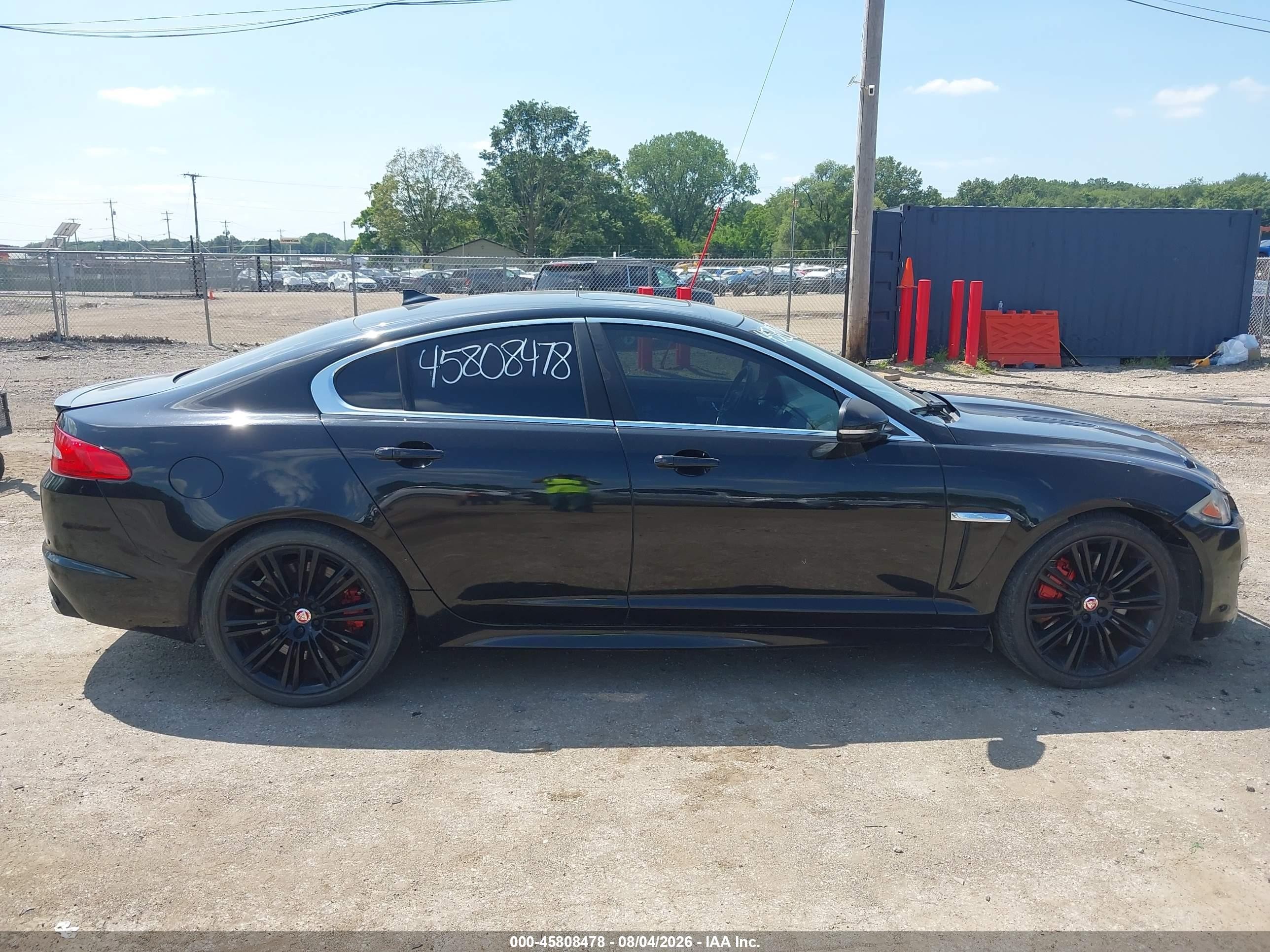 2015 Jaguar Xf Xfr Black vin: SAJWA0JH2FMU73509