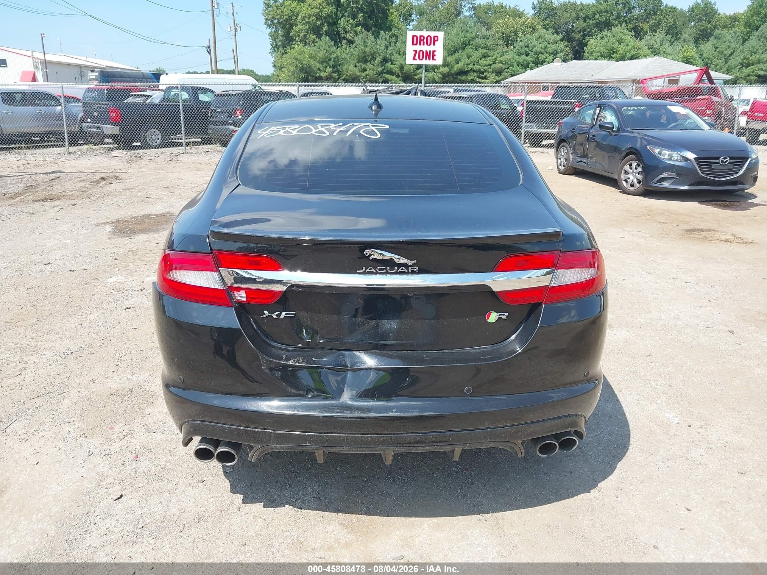 2015 Jaguar Xf Xfr Black vin: SAJWA0JH2FMU73509