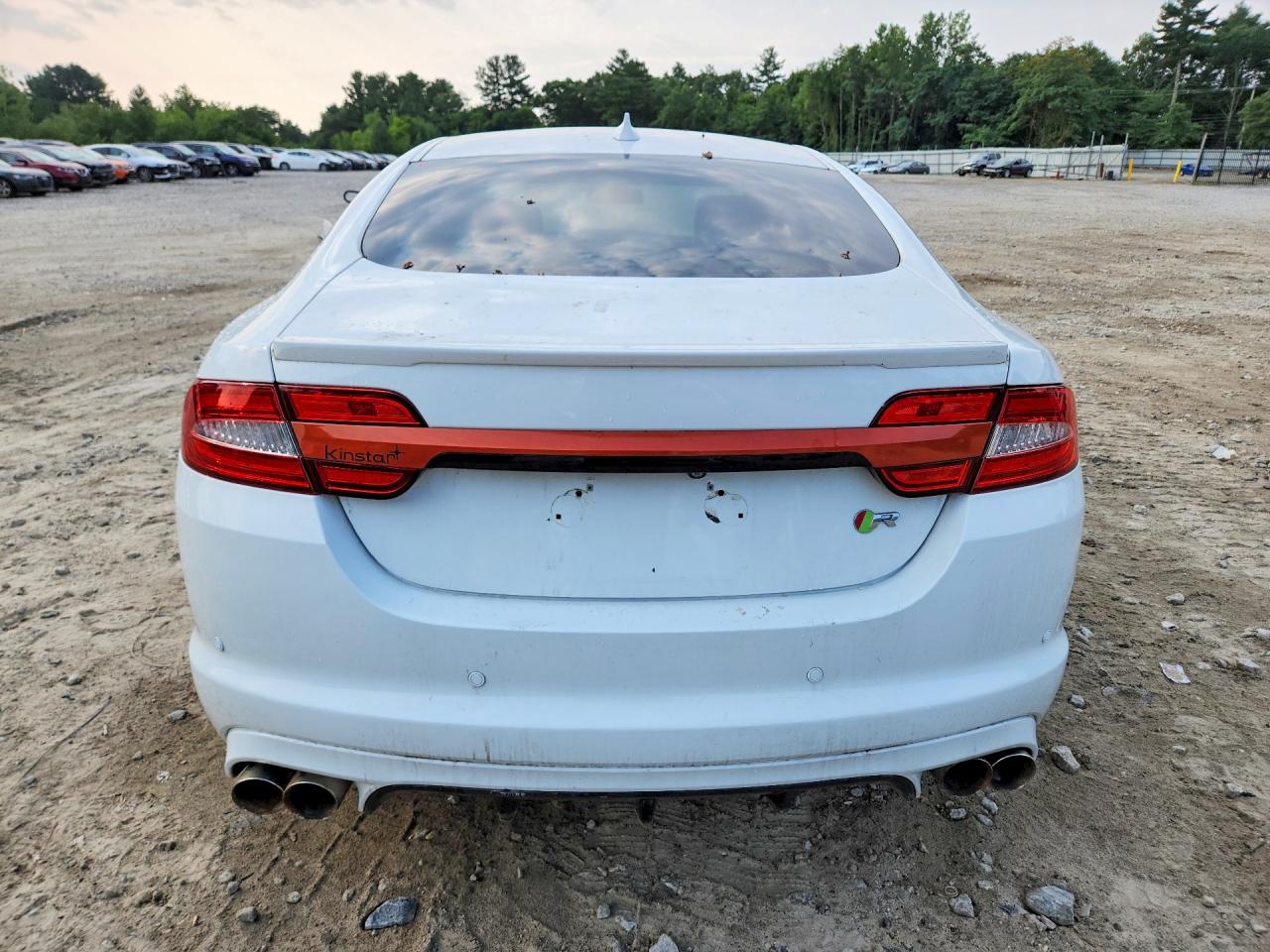 2014 Jaguar Xf R White vin: SAJWA0JHXEMU12701