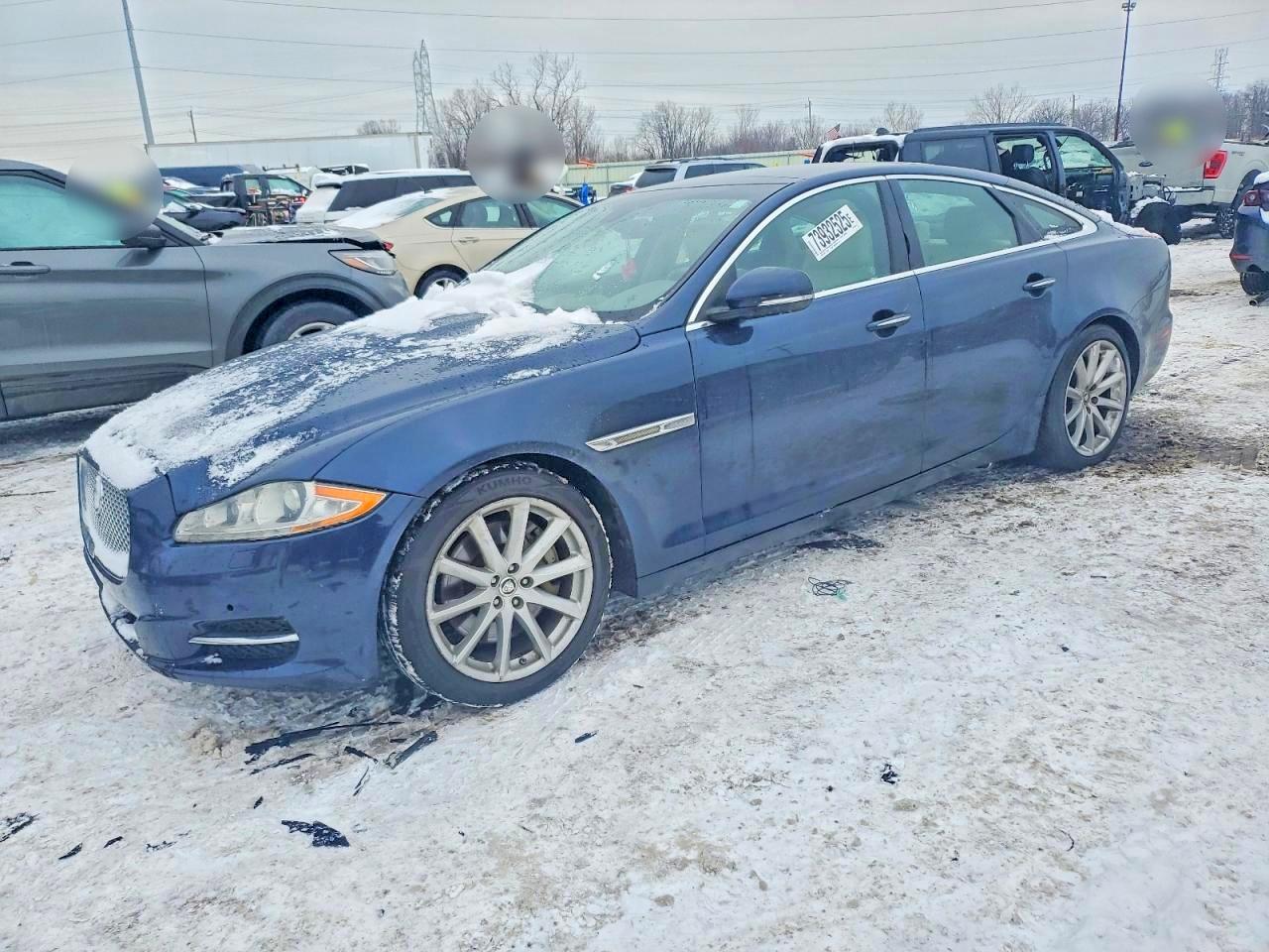 2013 Jaguar Xj Blue vin: SAJWA1C72D8V39864