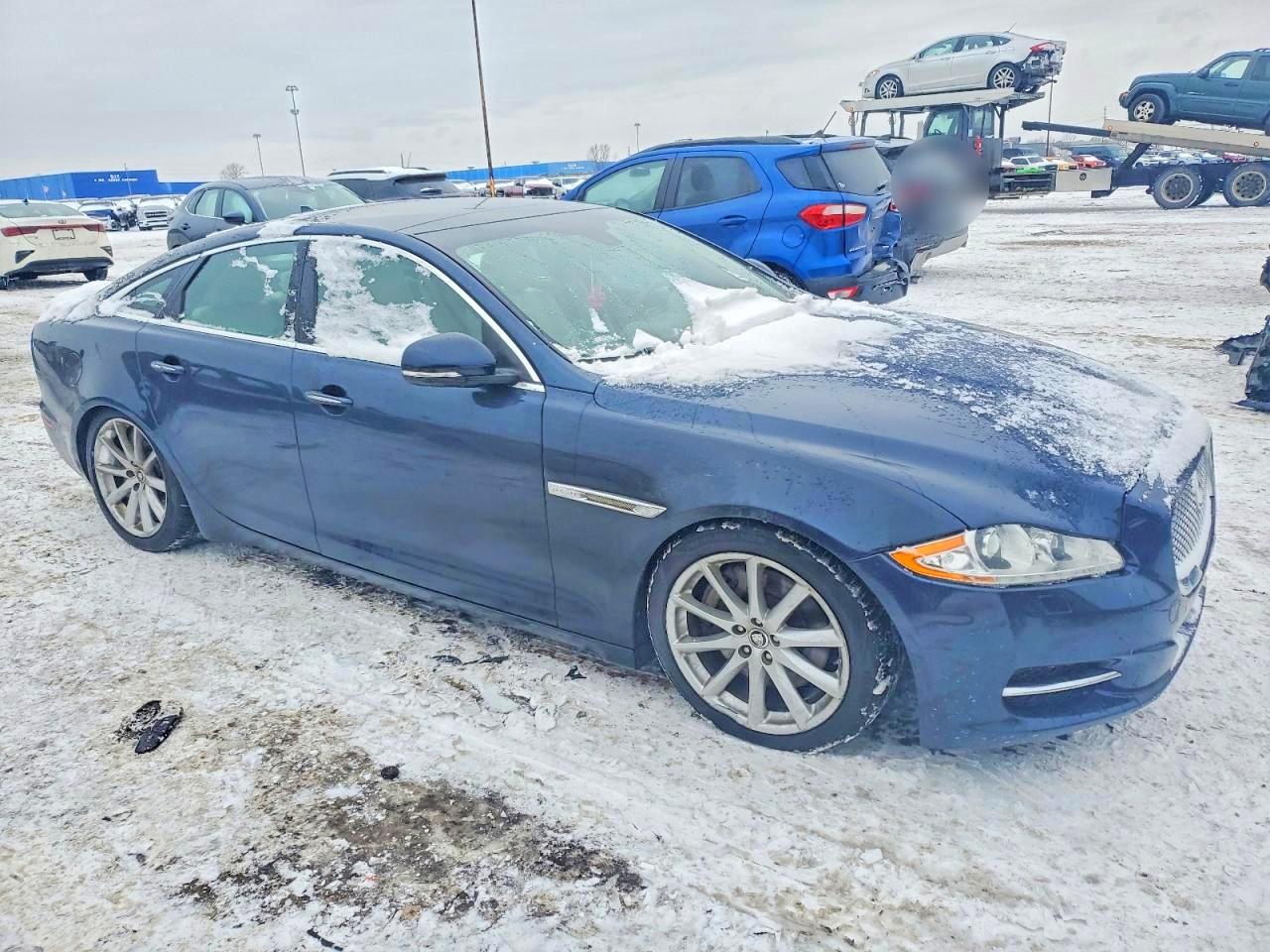 2013 Jaguar Xj Blue vin: SAJWA1C72D8V39864