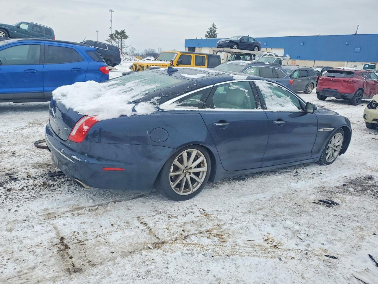 2013 Jaguar Xj Blue vin: SAJWA1C72D8V39864