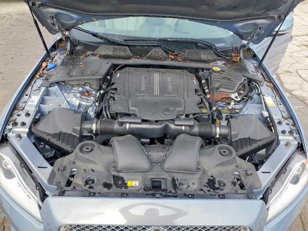 2013 Jaguar Xj Синий vin: SAJWA1C73D8V53854
