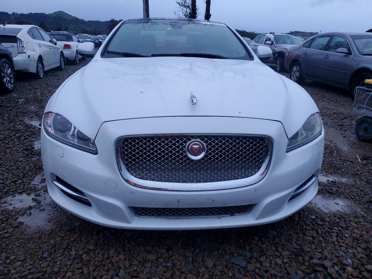 2013 Jaguar Xj White vin: SAJWA1C76D8V43092