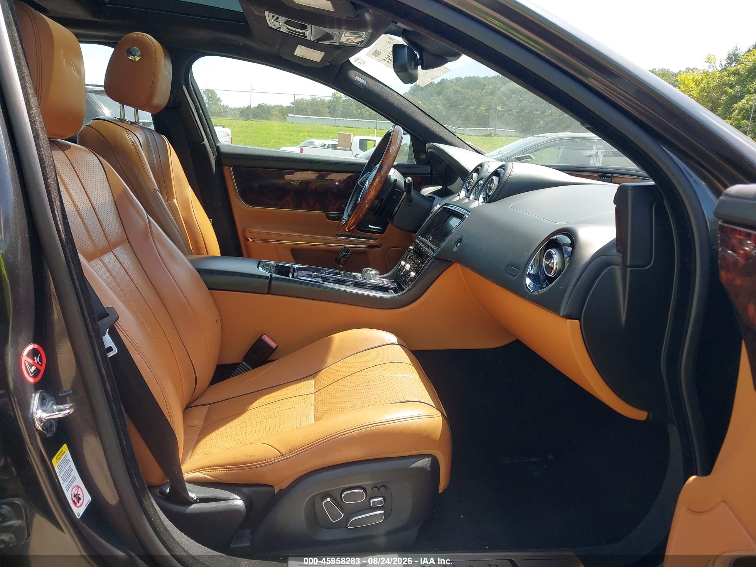 2013 Jaguar Xj   Gray vin: SAJWA1C77D8V40010